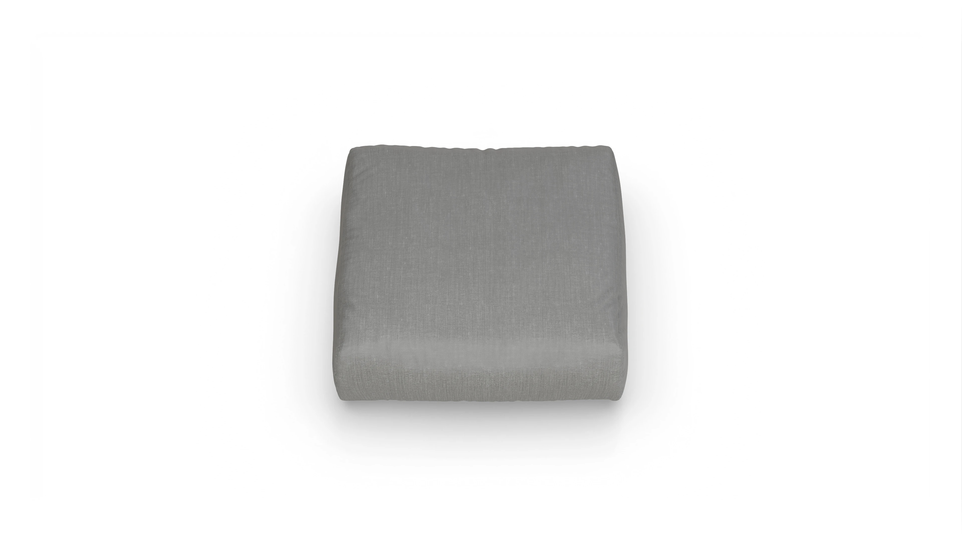 Ansicht des Produktes Molin Hocker in Stoff grau