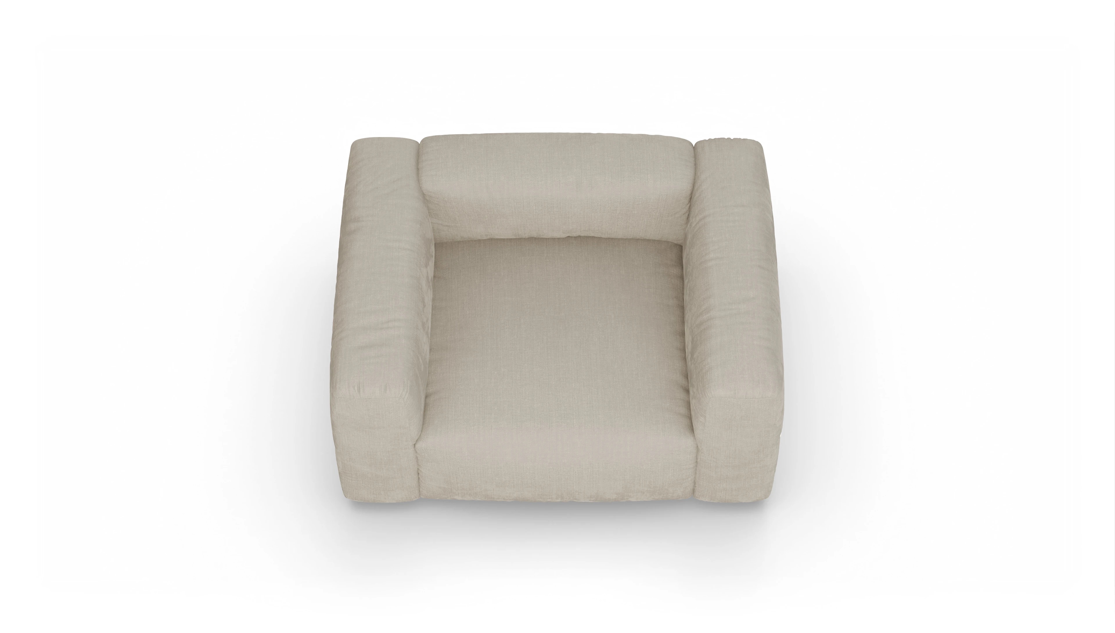 Ansicht des Produktes Molin Sessel in Stoff beige