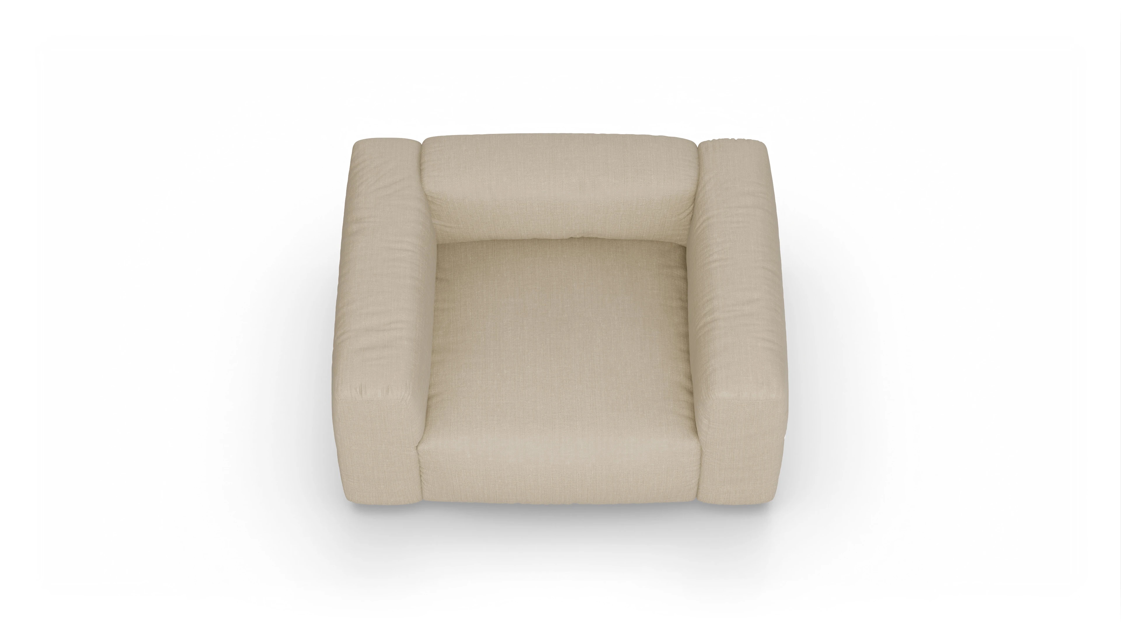 Ansicht des Produktes Molin Sessel in Stoff beige