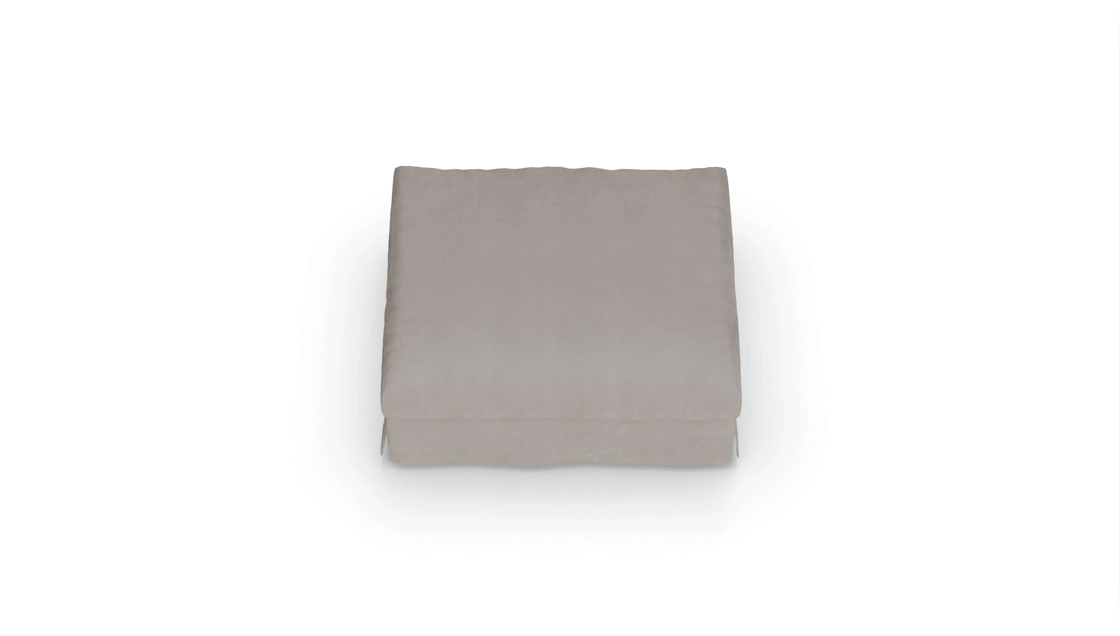Ansicht des Produktes Pittori Hocker in Samt braun