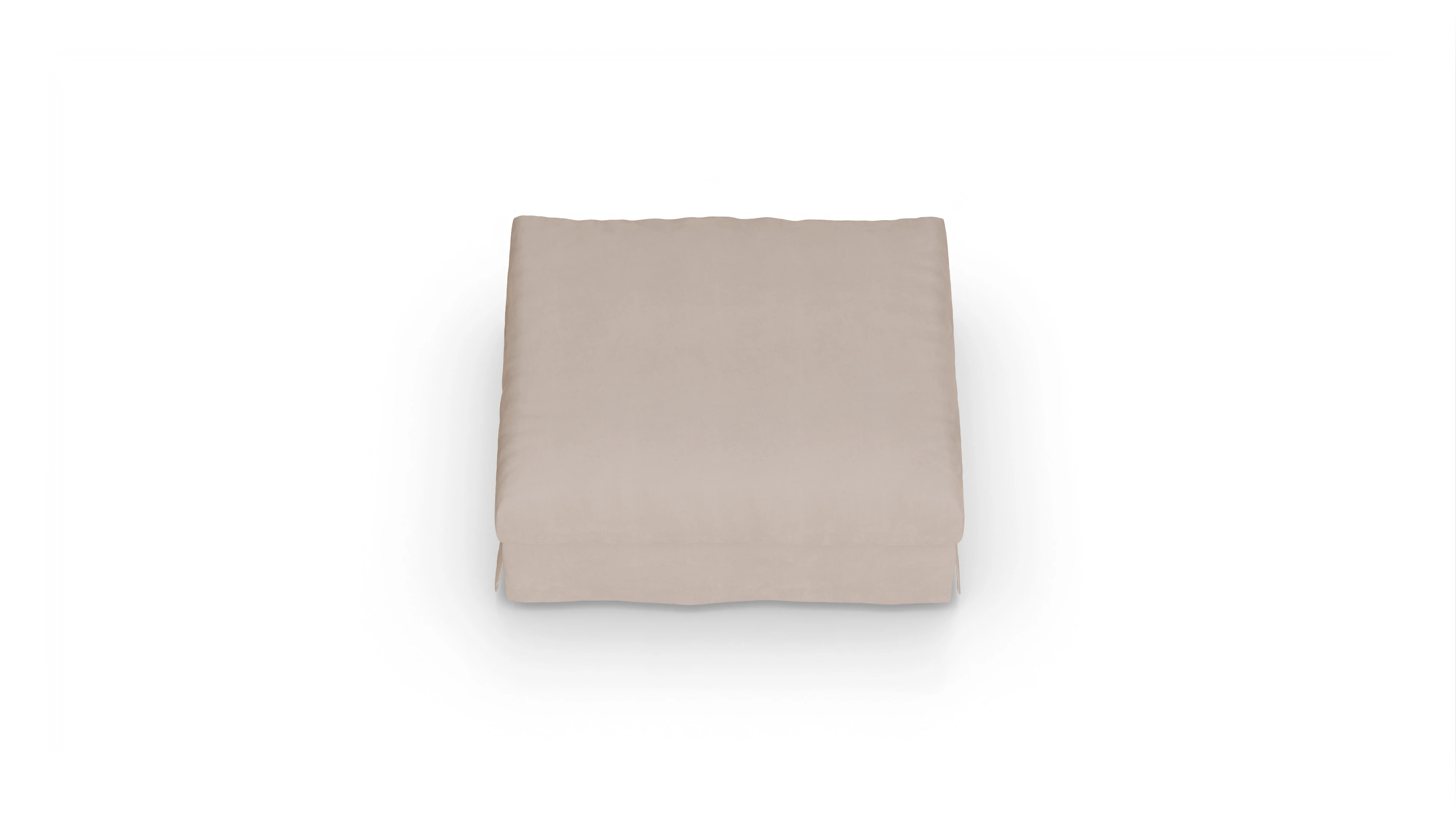 Ansicht des Produktes Pittori Hocker in Samt beige