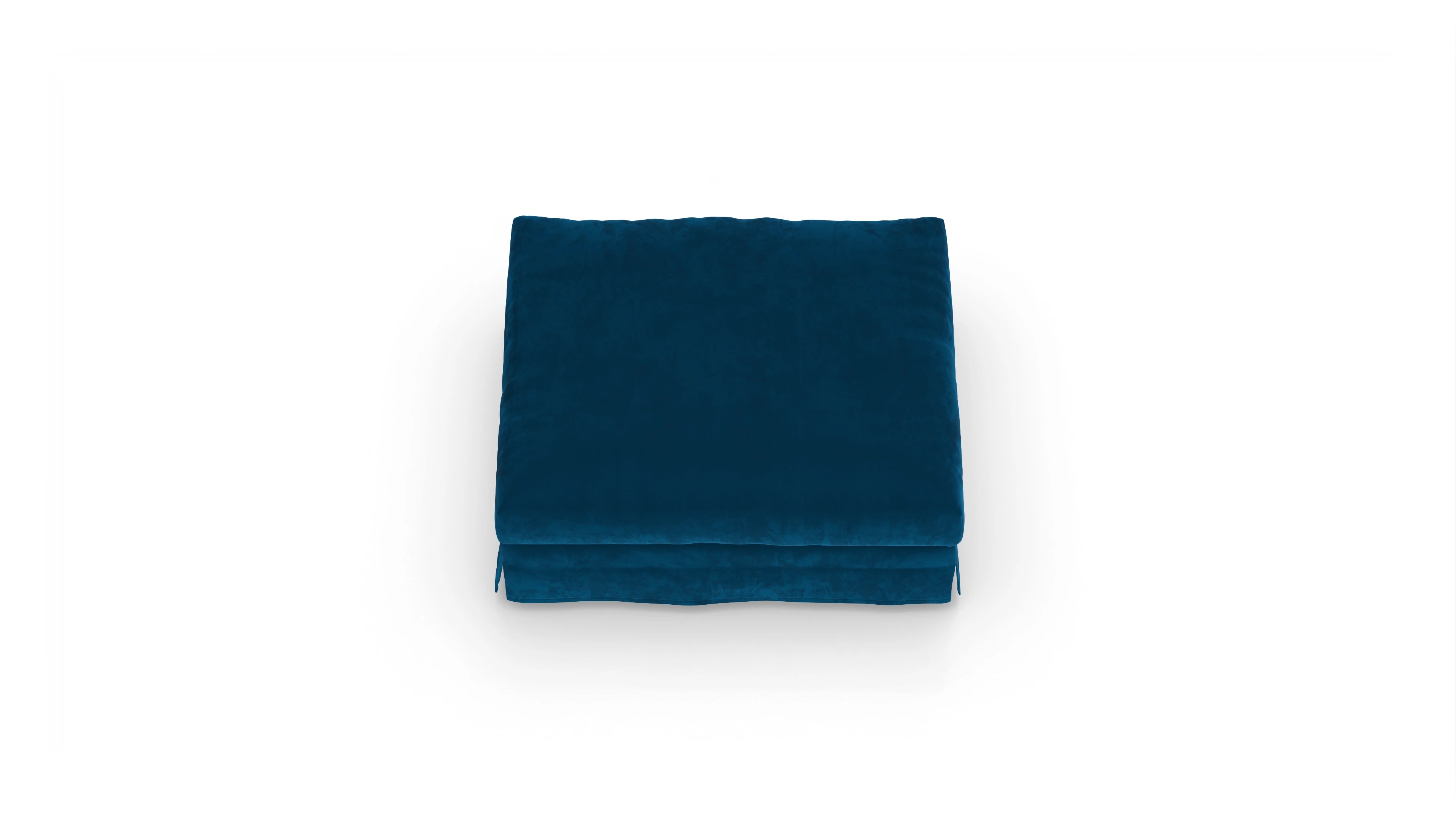Pittori Hussen-Hocker Ansicht des Produktes Pittori Hocker in Samt blau