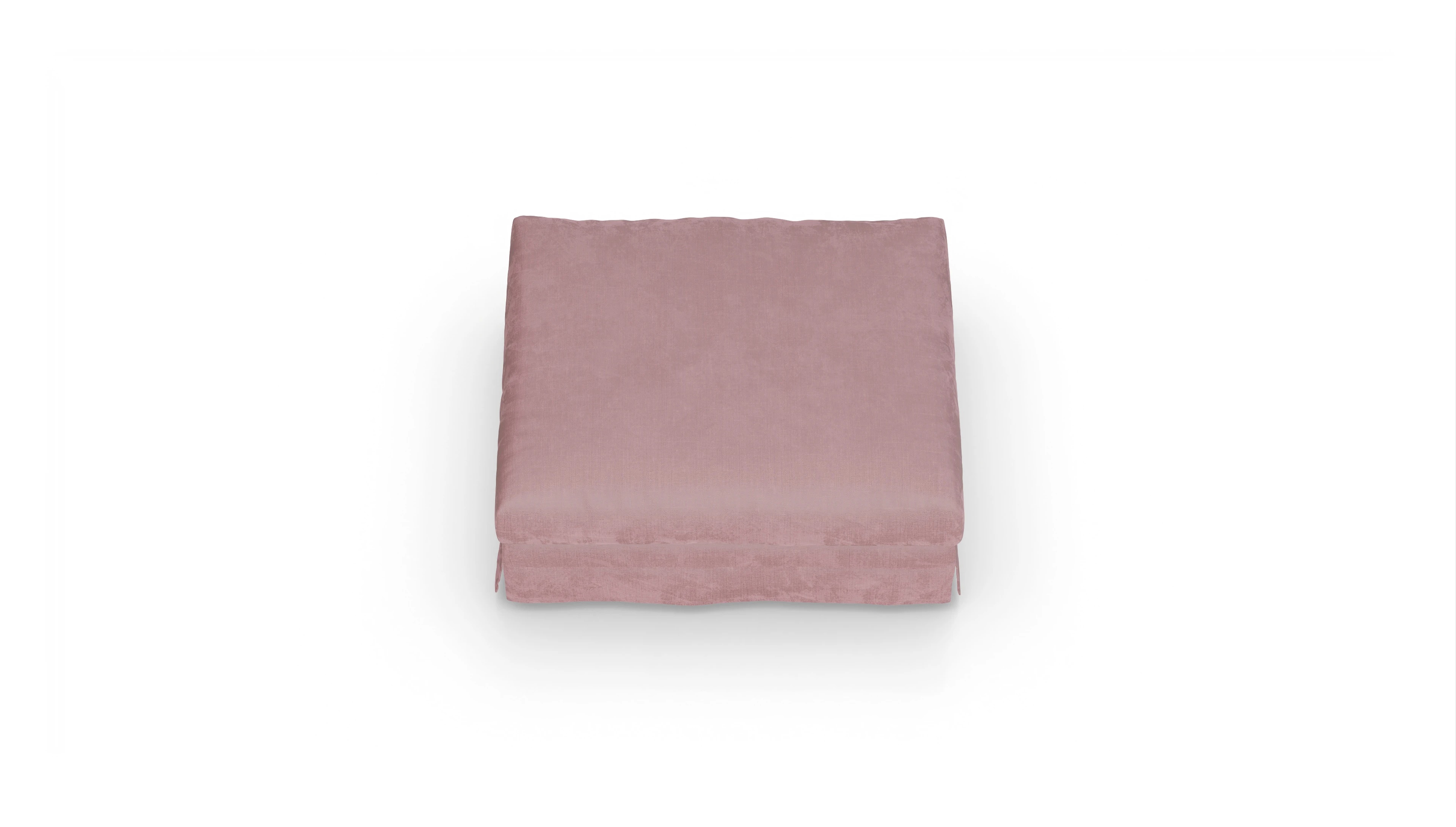 Ansicht des Produktes Pittori Hocker in Stoff rot