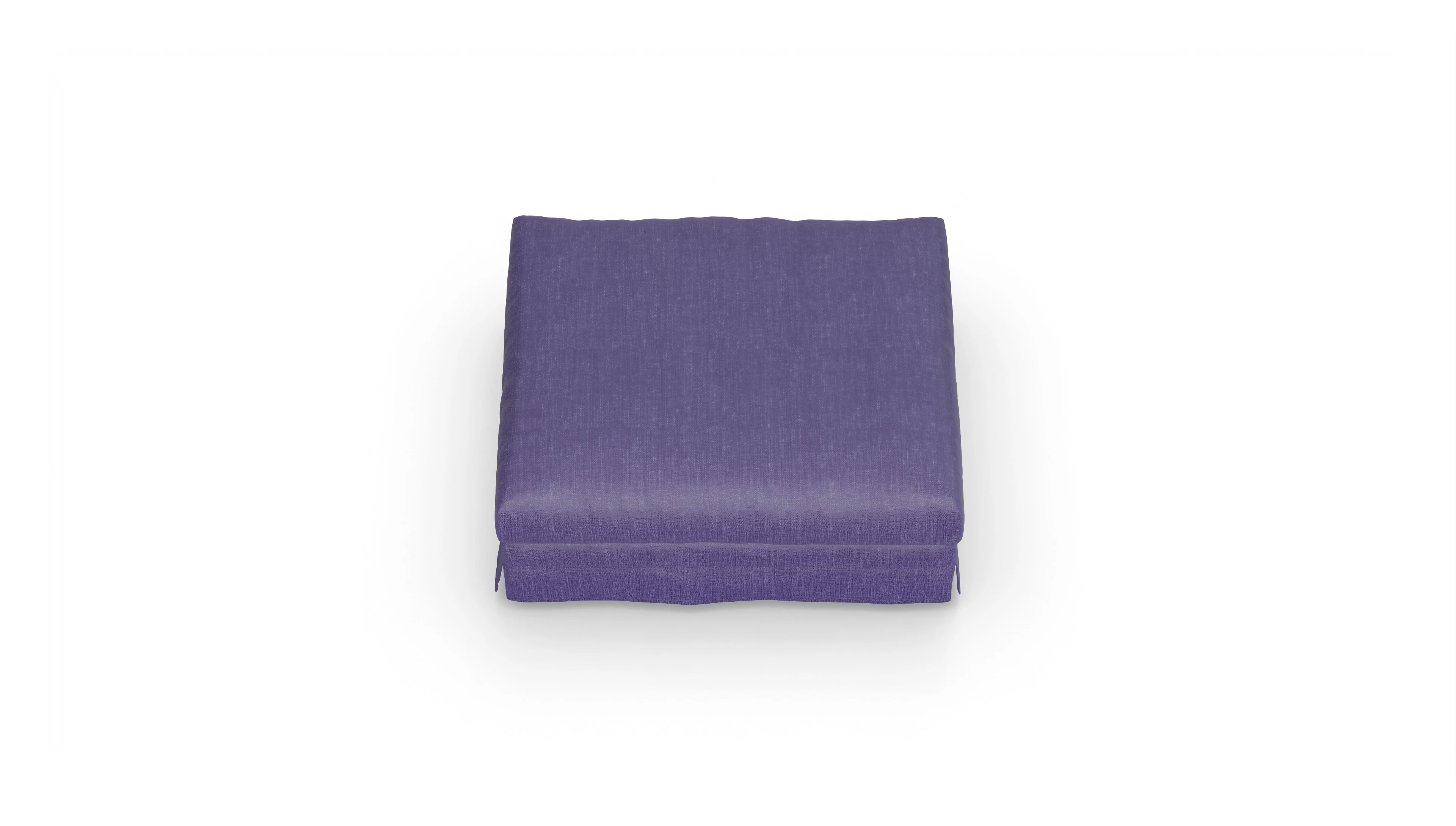 Ansicht des Produktes Pittori Hocker in Stoff blau