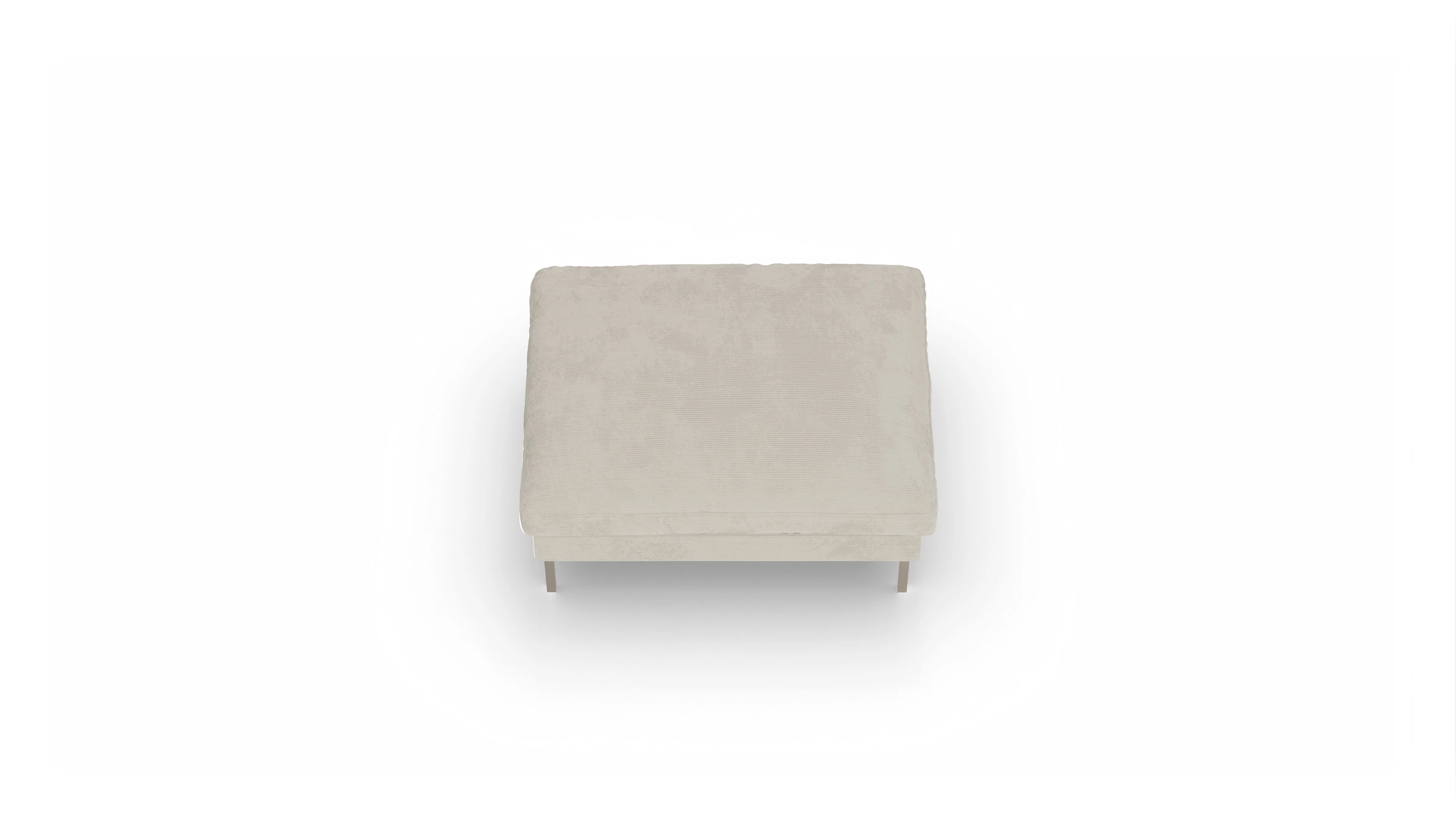 Ansicht des Produktes Paludan Hocker in Cord weiß