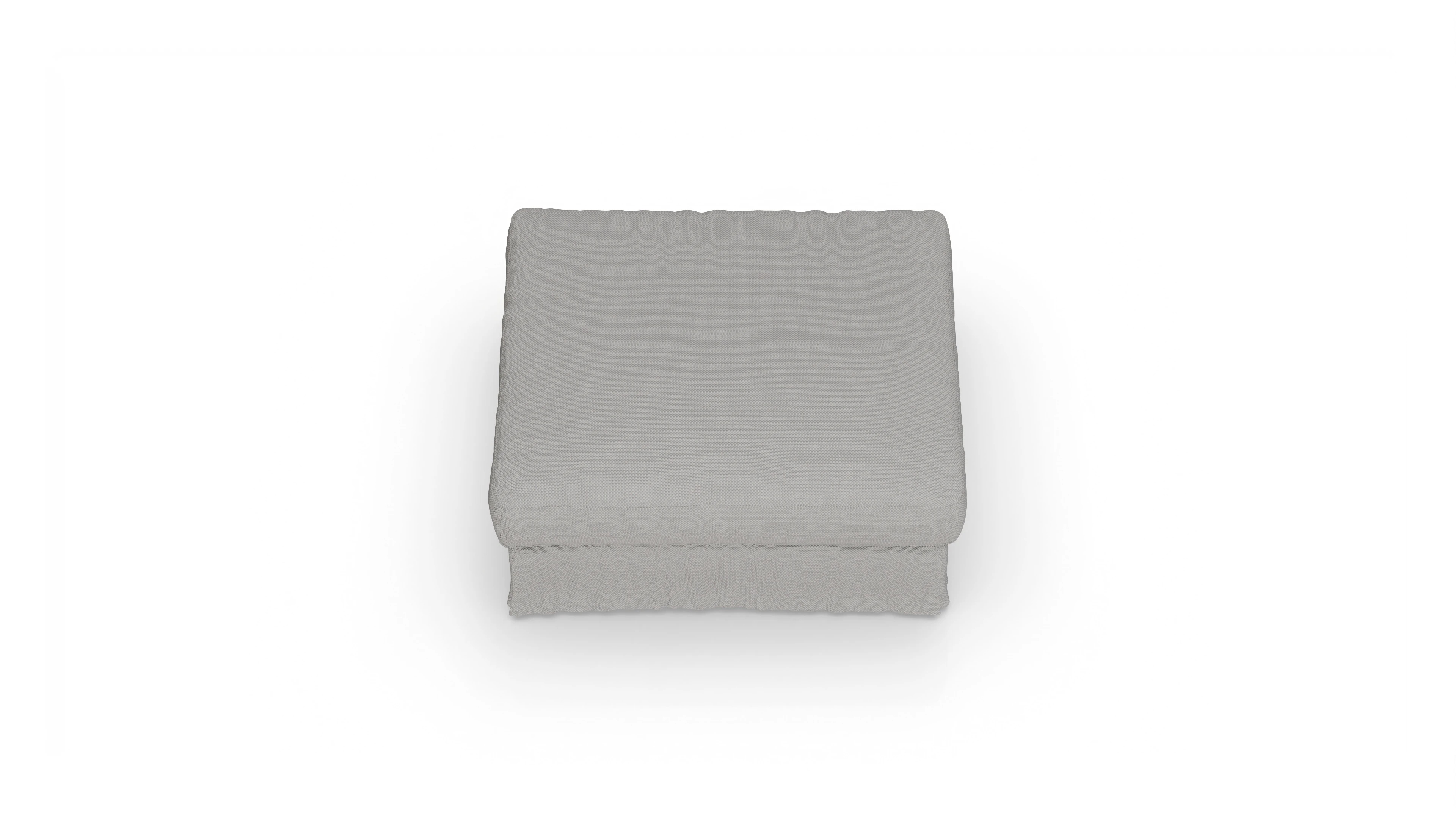 Ansicht des Produktes Brogger Hocker in Stoff grau