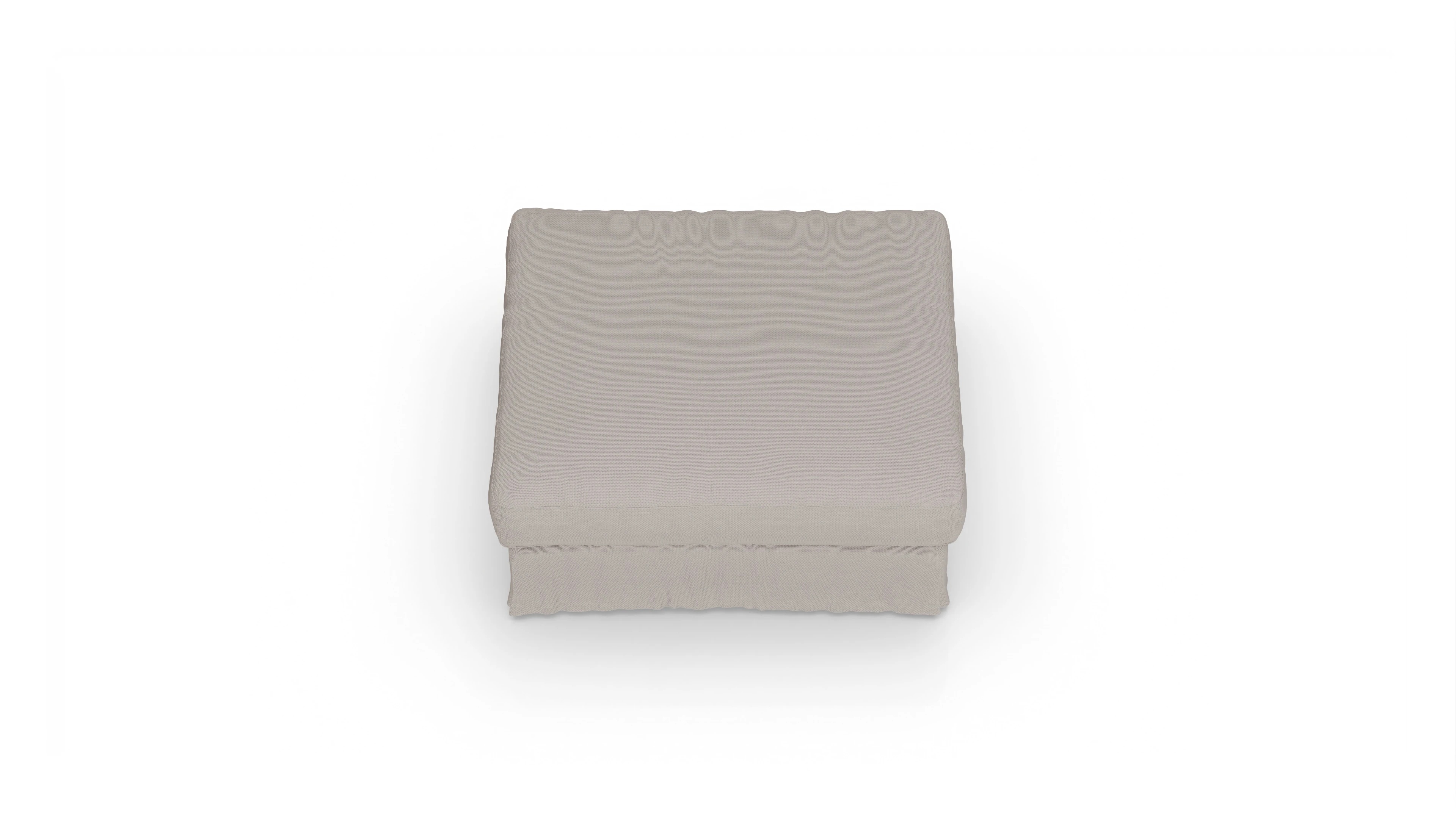 Ansicht des Produktes Brogger Hocker in Stoff beige