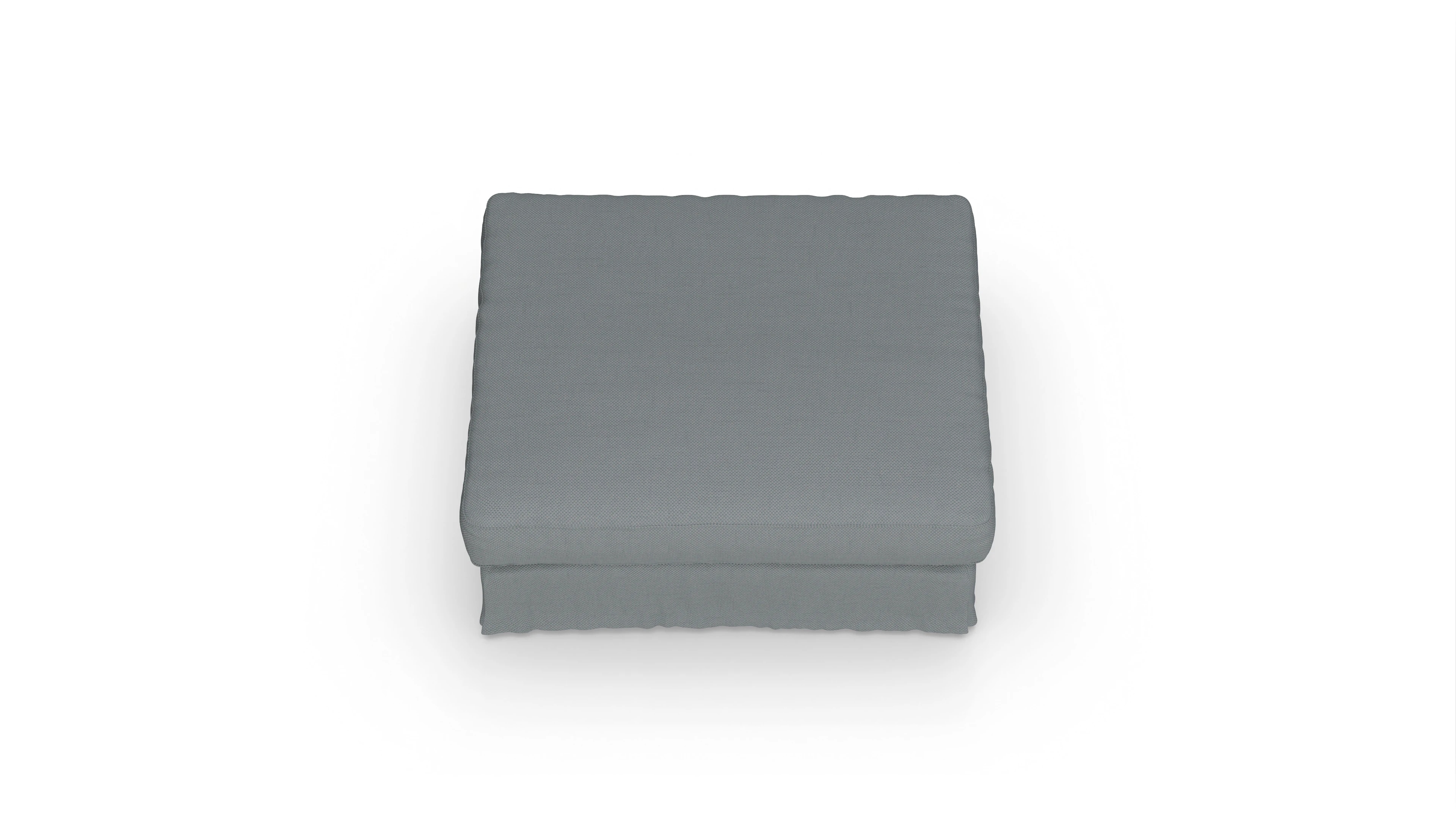 Ansicht des Produktes Brogger Hocker in Stoff blau