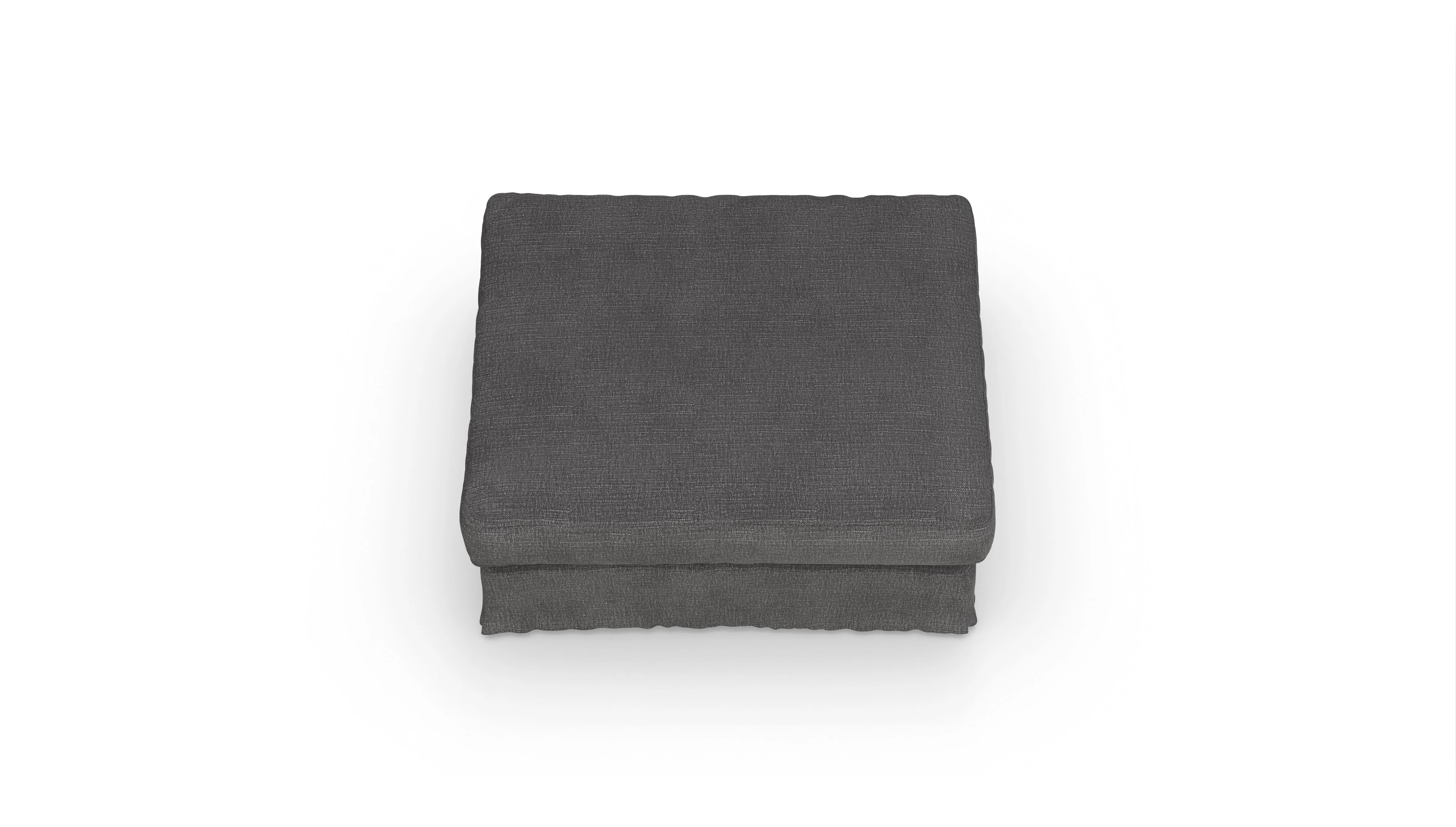 Ansicht des Produktes Brogger Hocker in Stoff grau