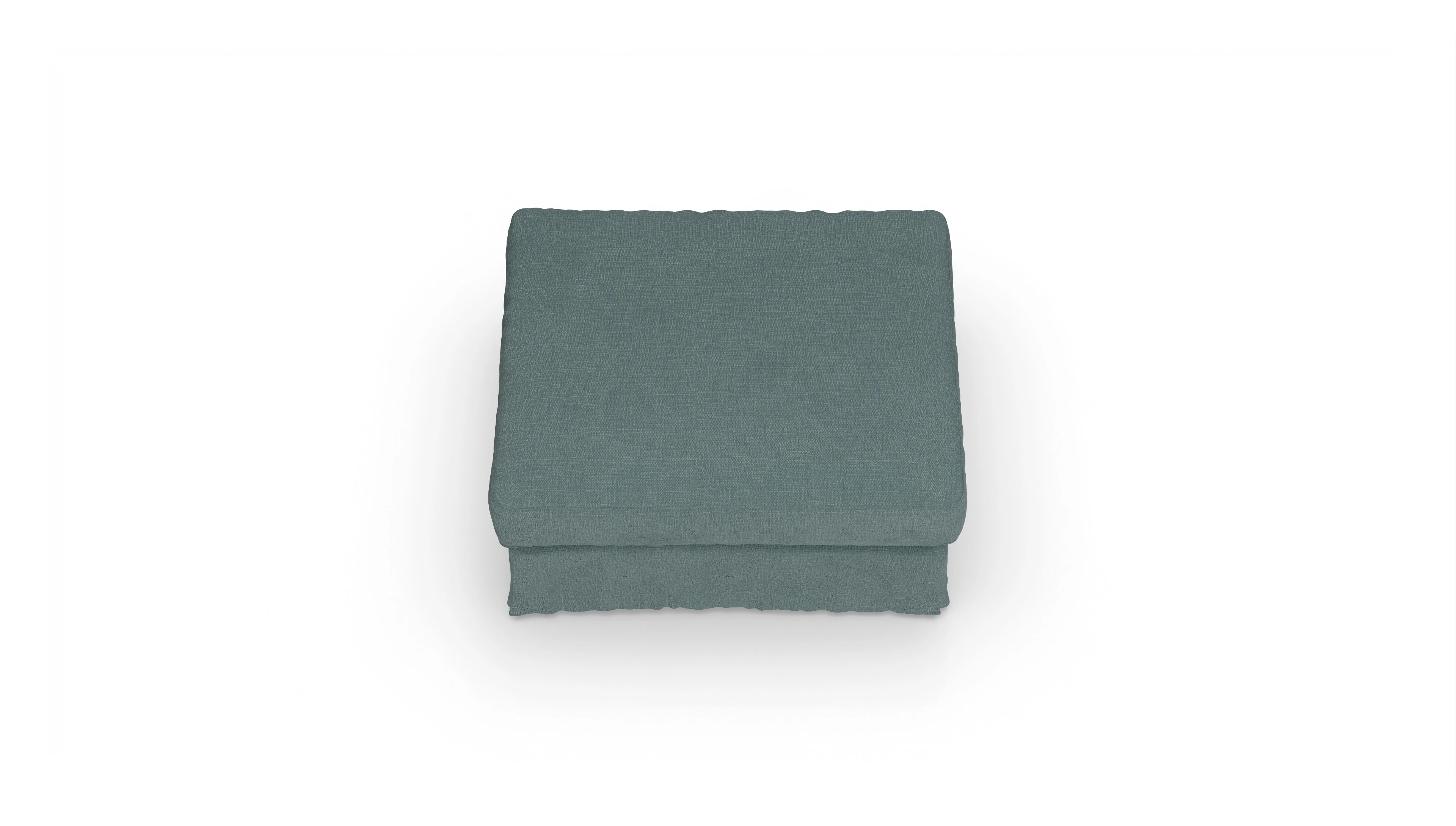 Ansicht des Produktes Brogger Hocker in Stoff blau