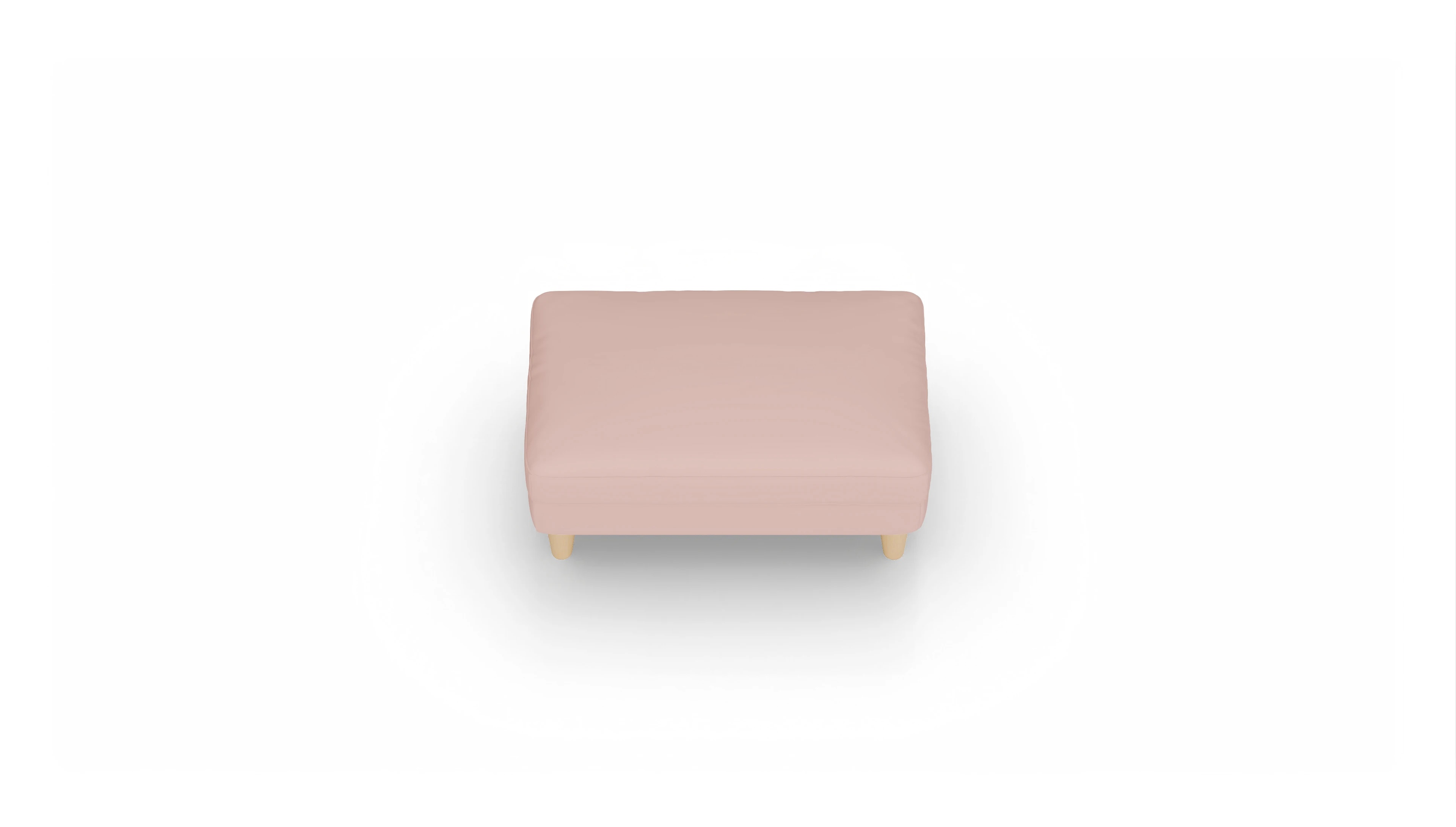 Stoffhocker NewChester.01 Ansicht des Produktes NewChester.01 Hocker in Samt rot