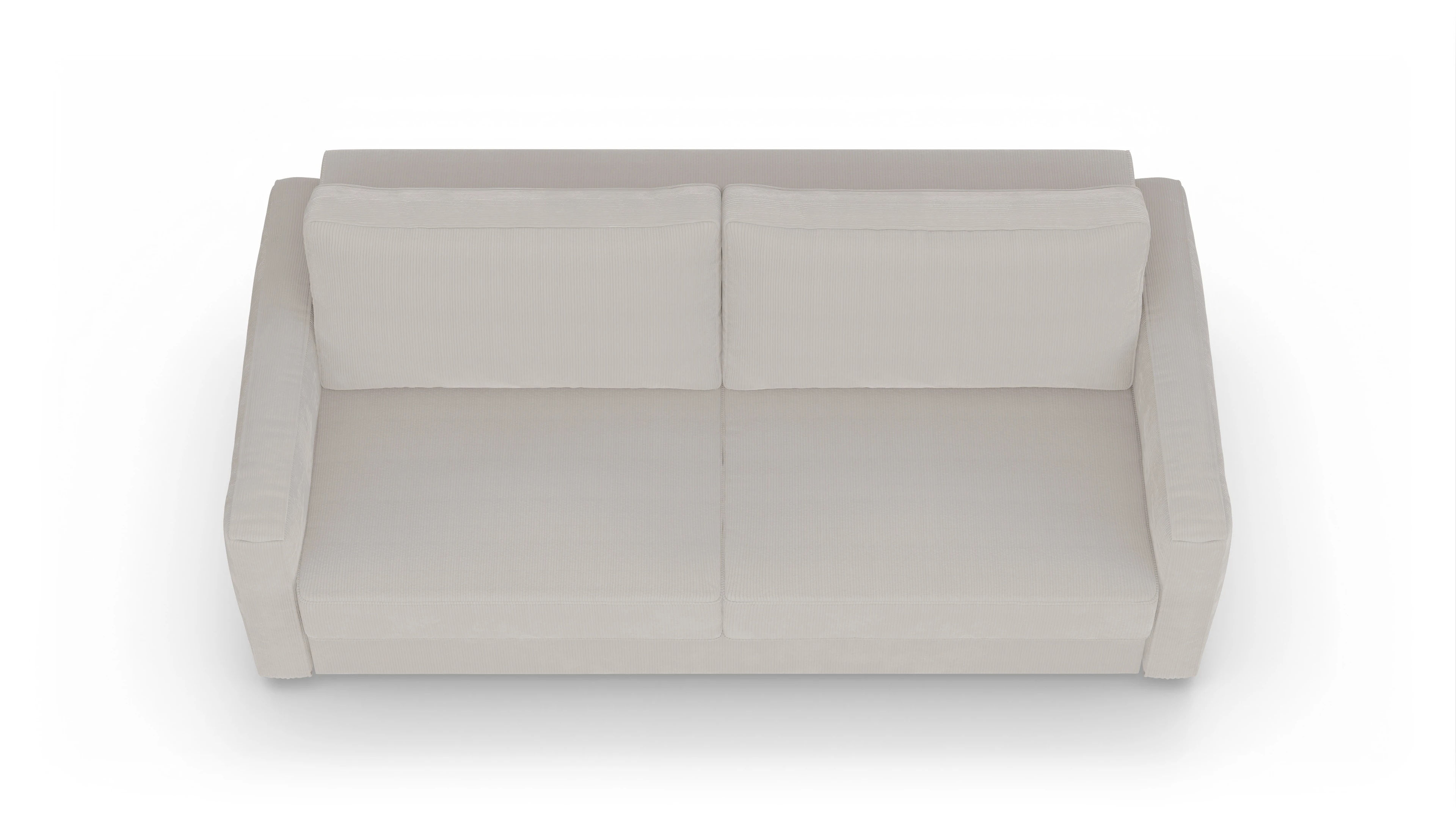 Ansicht des Produktes Ferali 3-Sitzer in Cord weiß