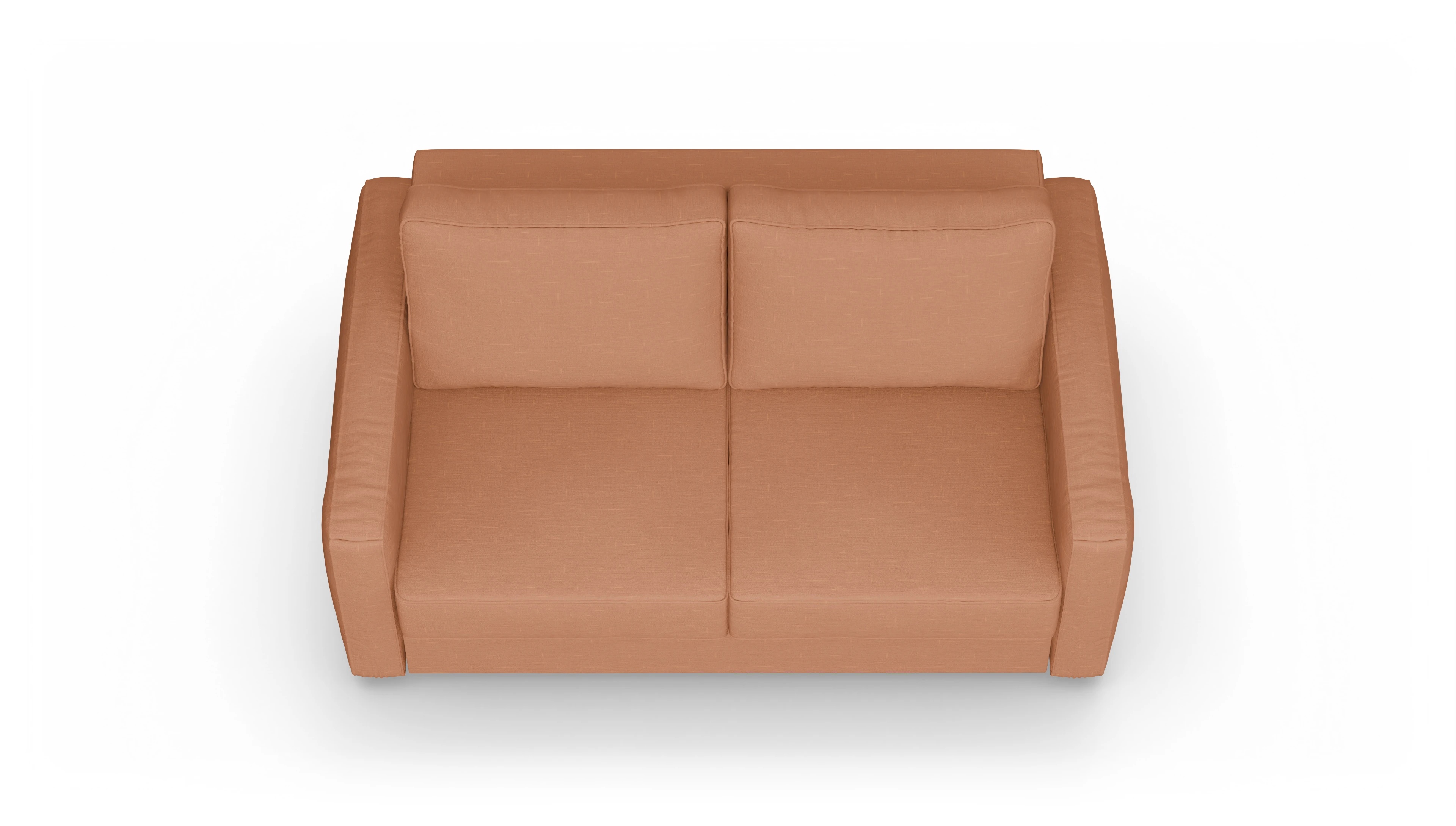 Ansicht des Produktes Ferali 2-Sitzer in Stoff orange
