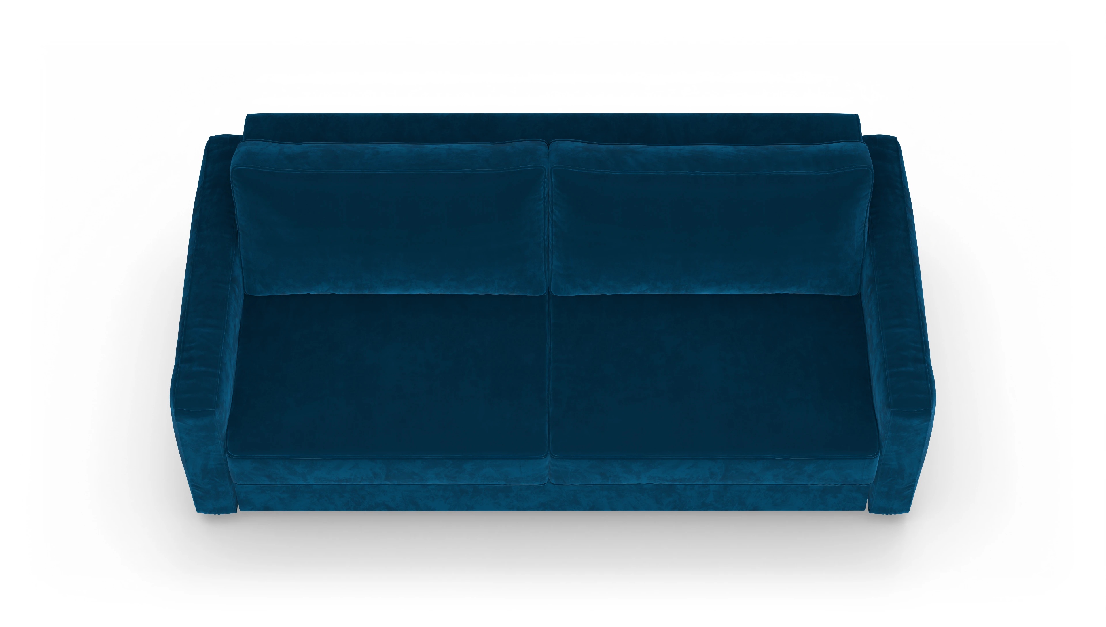 Ansicht des Produktes Ferali 3-Sitzer in Samt blau