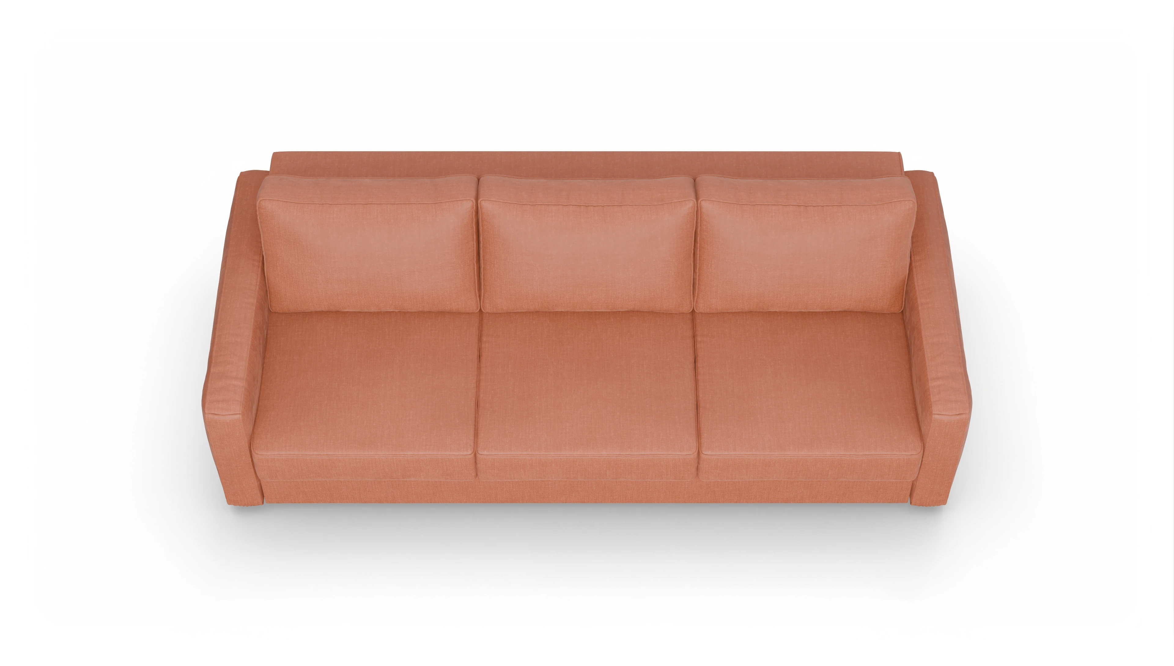 Ansicht des Produktes Ferali 3,5-Sitzer in Stoff orange