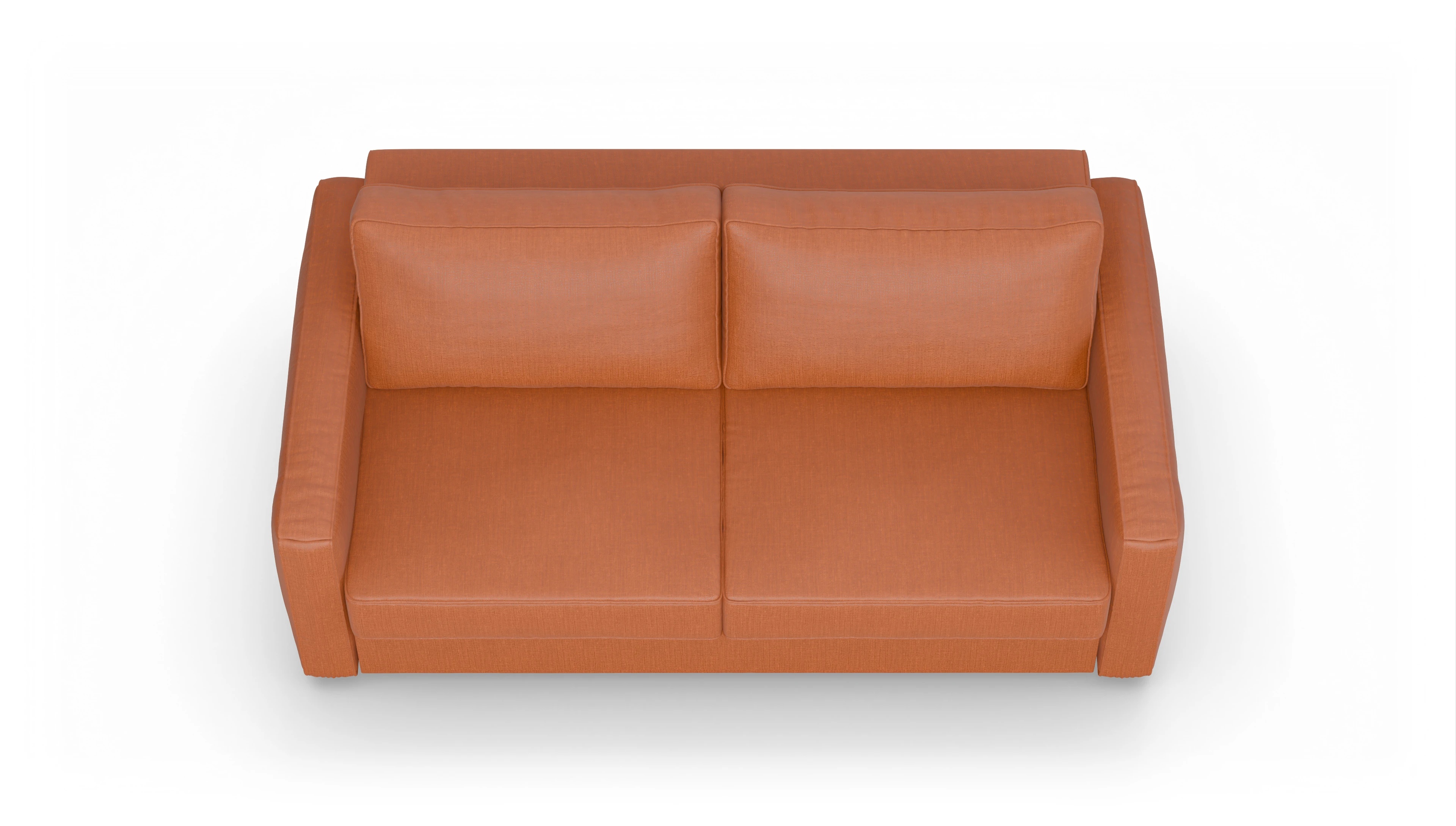 Ansicht des Produktes Ferali 2,5-Sitzer in Stoff orange