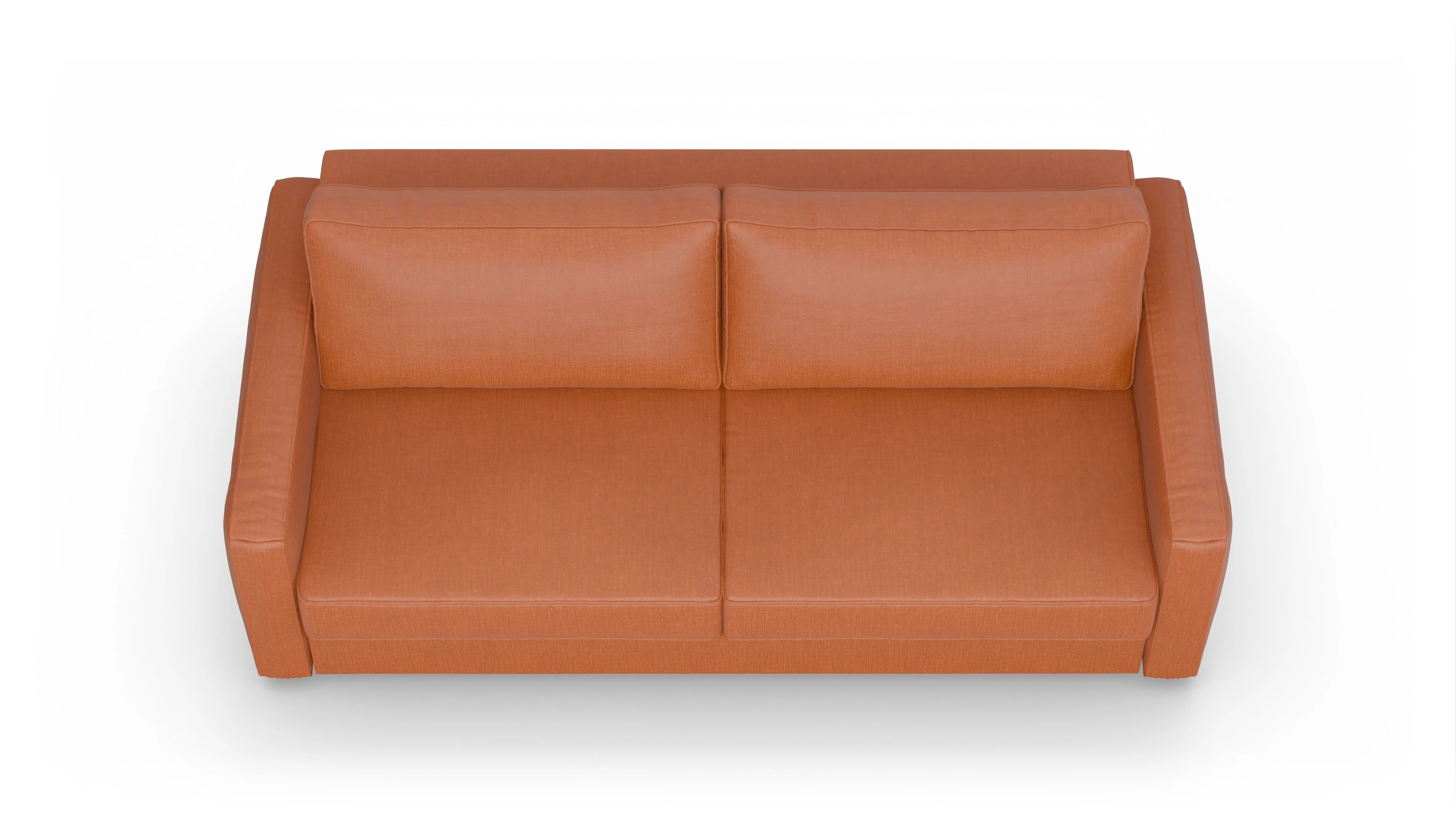 Ansicht des Produktes Ferali 3-Sitzer in Stoff orange
