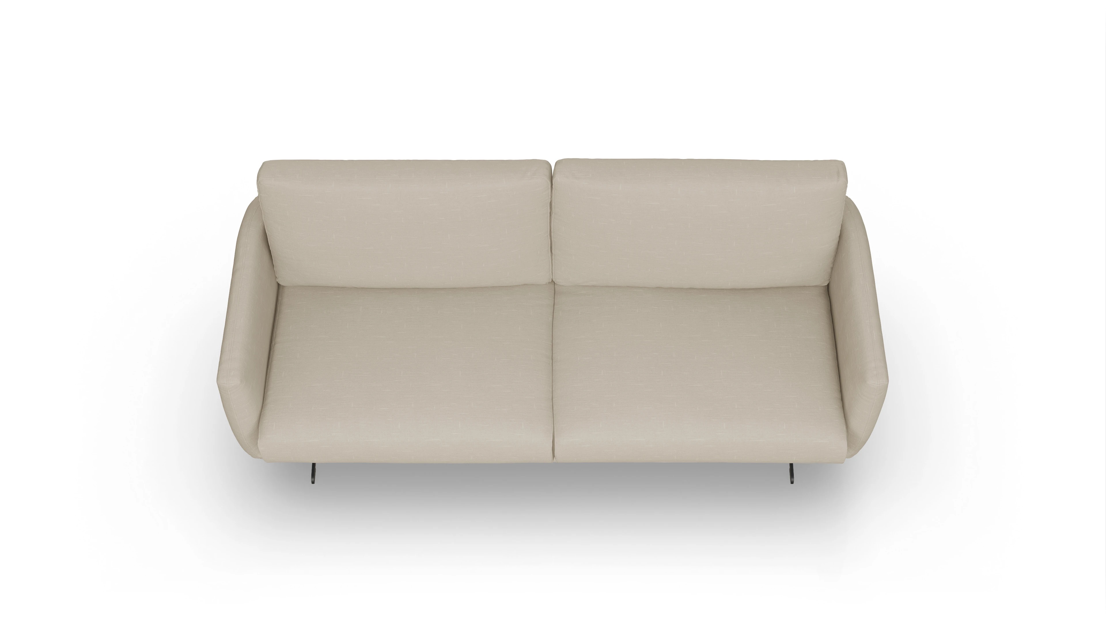 Ansicht des Produktes Boteri 3-Sitzer in Stoff beige