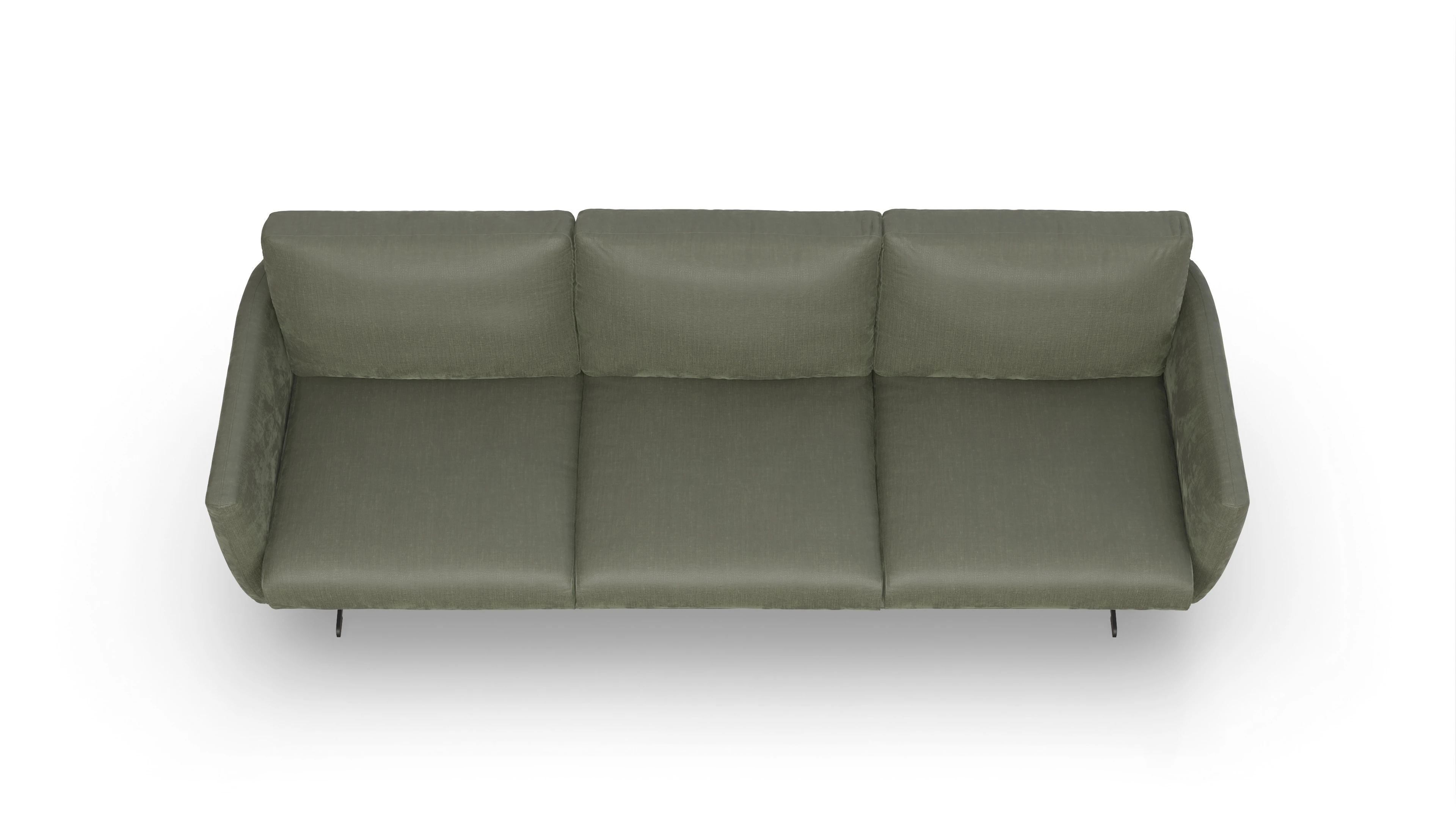 Ansicht des Produktes Boteri 4-Sitzer in Stoff grün