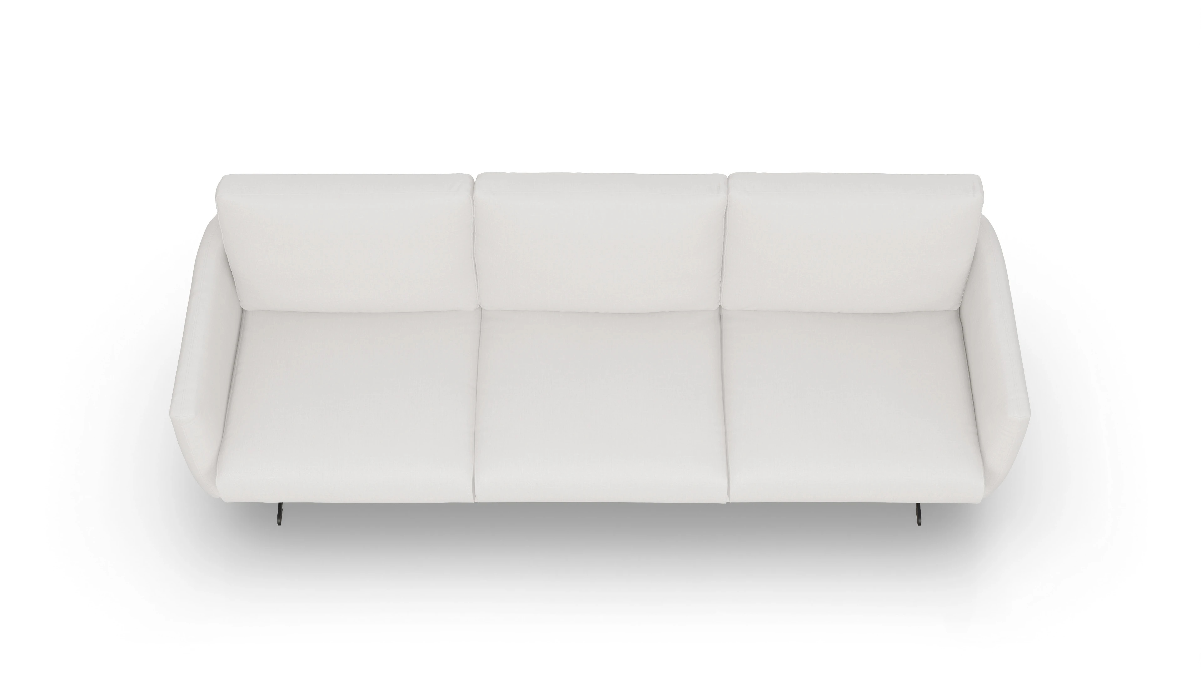 Ansicht des Produktes Boteri 4-Sitzer in Stoff weiß