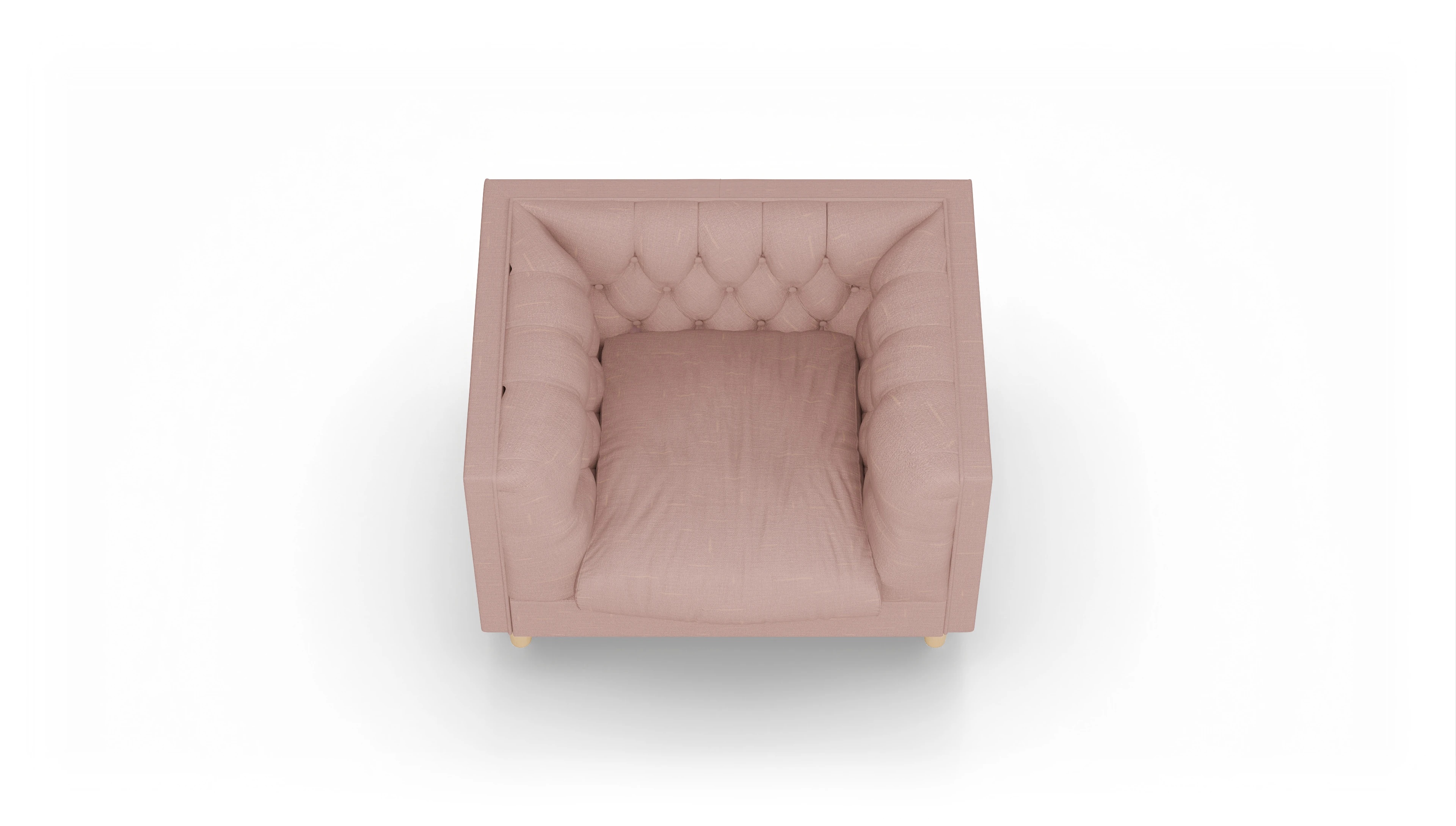 Ansicht des Produktes NewChester.01 Sessel in Stoff rot
