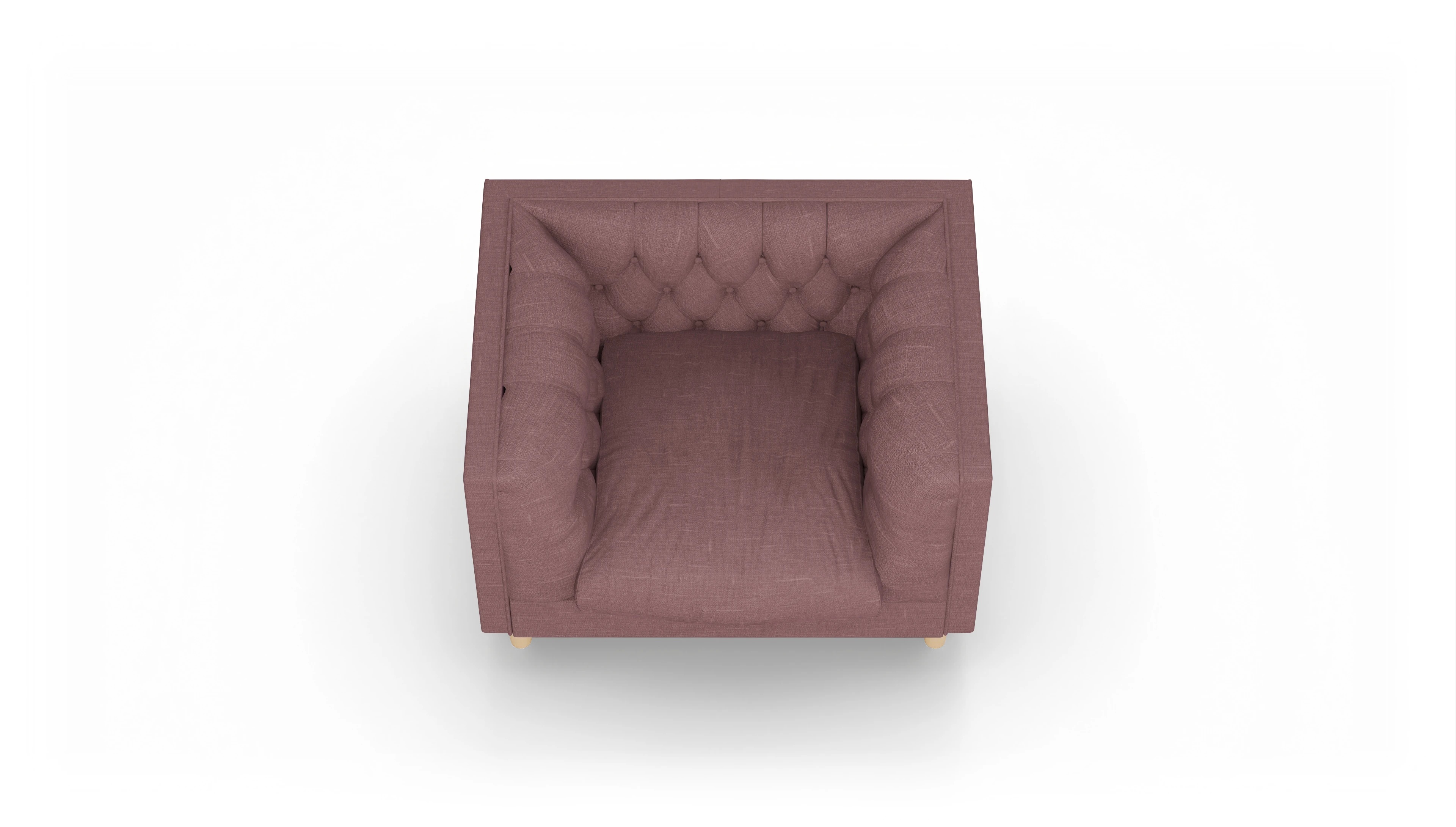 Ansicht des Produktes NewChester.01 Sessel in Stoff rot
