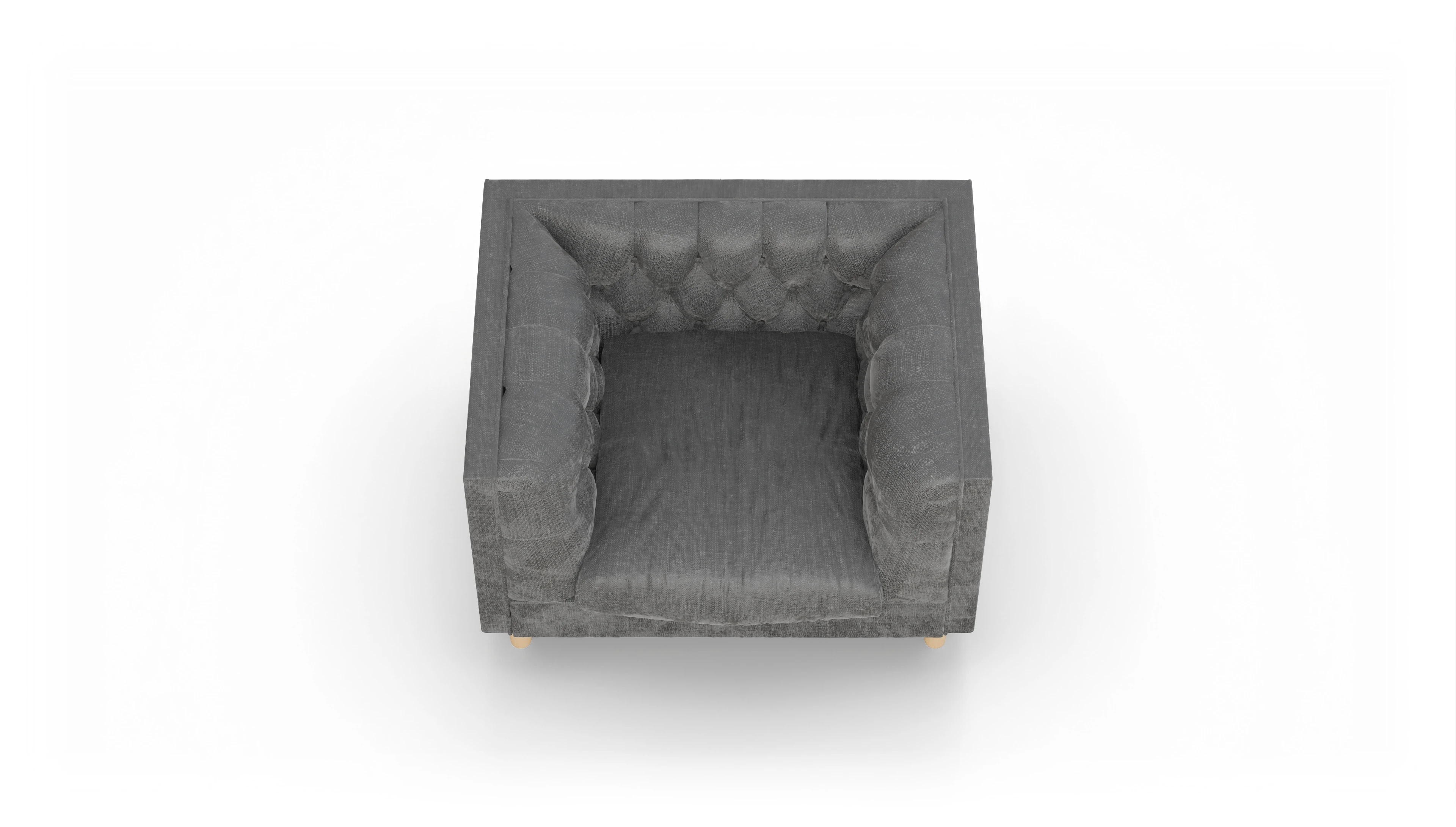 Ansicht des Produktes NewChester.01 Sessel in Stoff grau