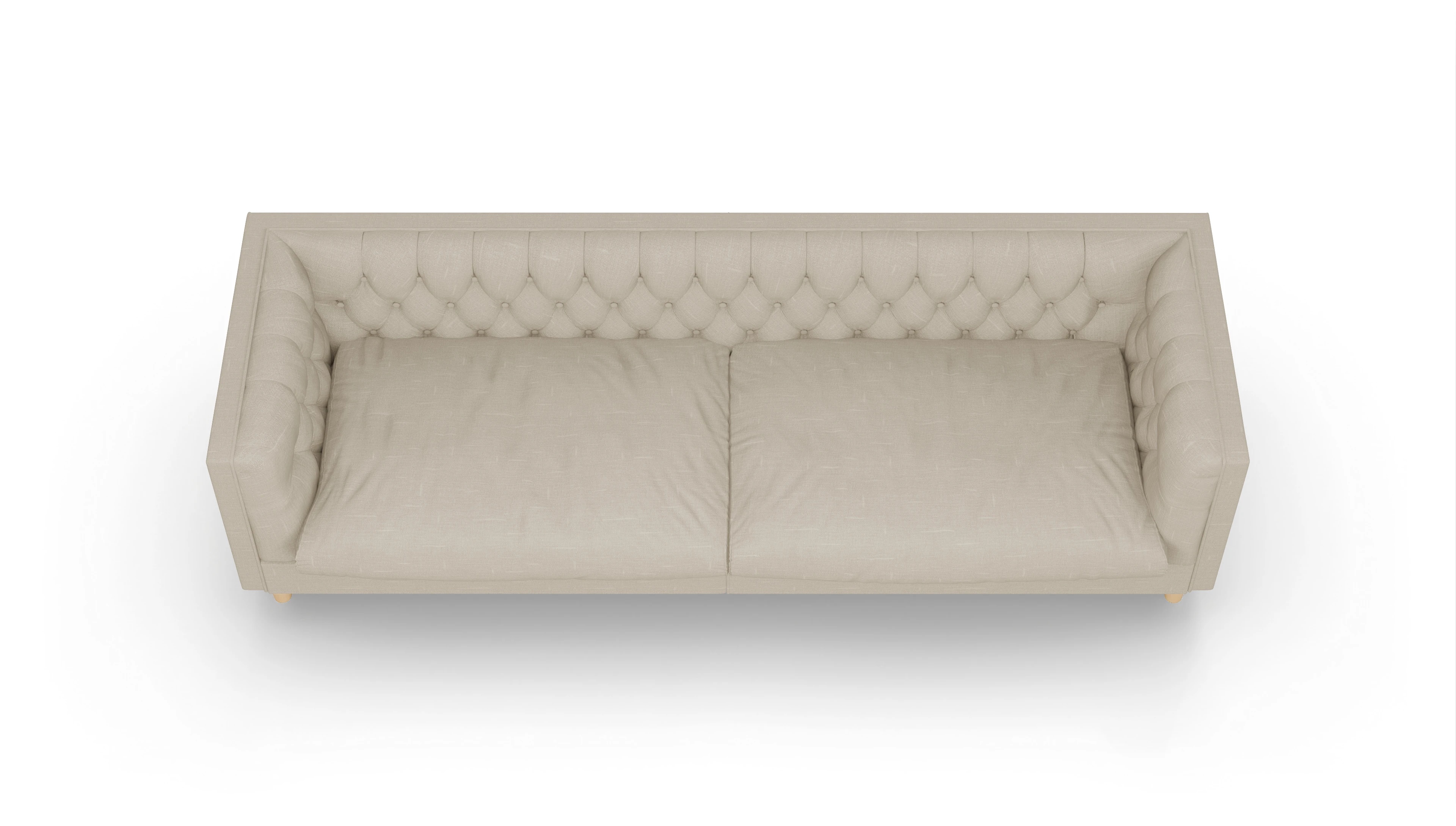 Ansicht des Produktes NewChester.01 3,5-Sitzer in Stoff beige