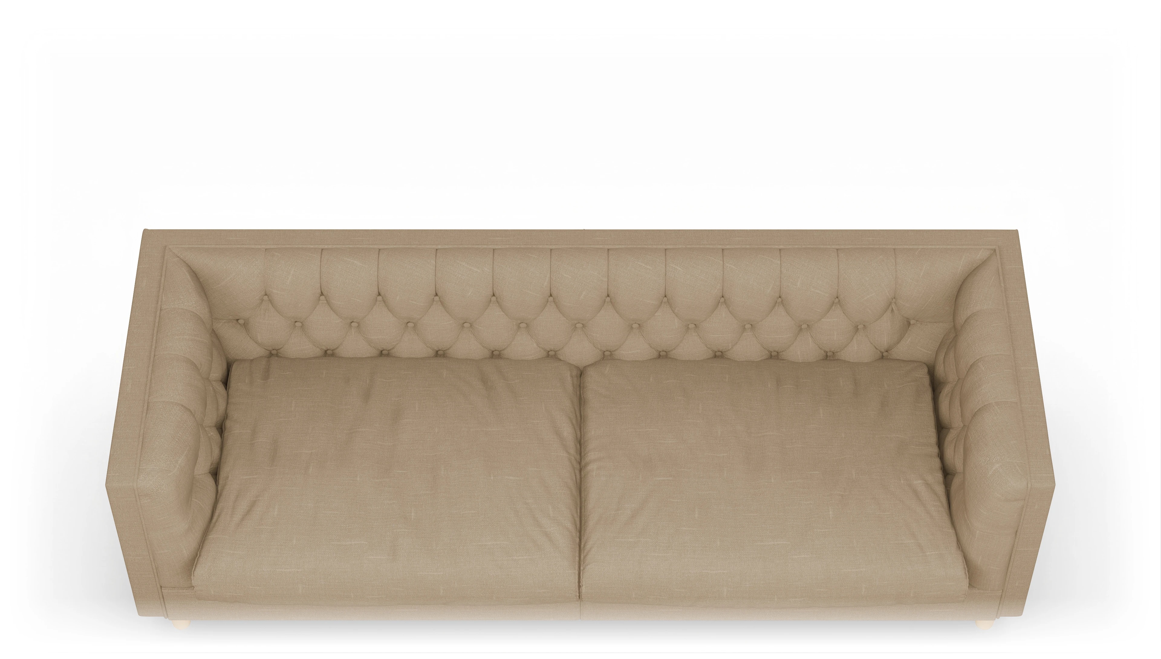 Ansicht des Produktes NewChester.01 3-Sitzer in Stoff braun