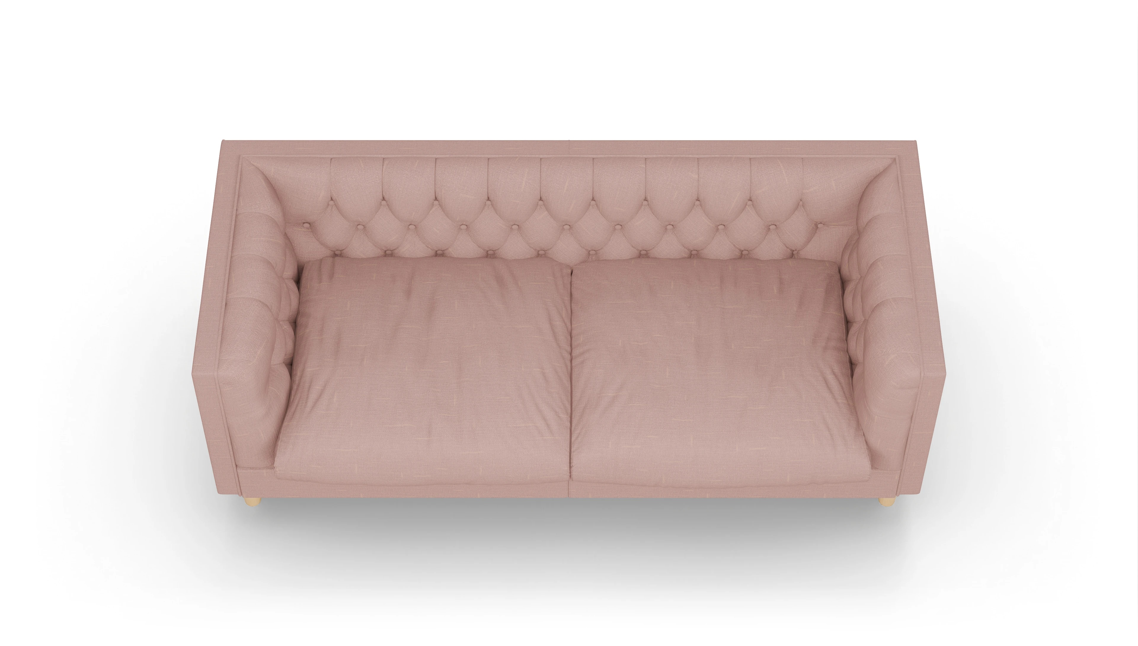 Ansicht des Produktes NewChester.01 2,5-Sitzer in Stoff rot