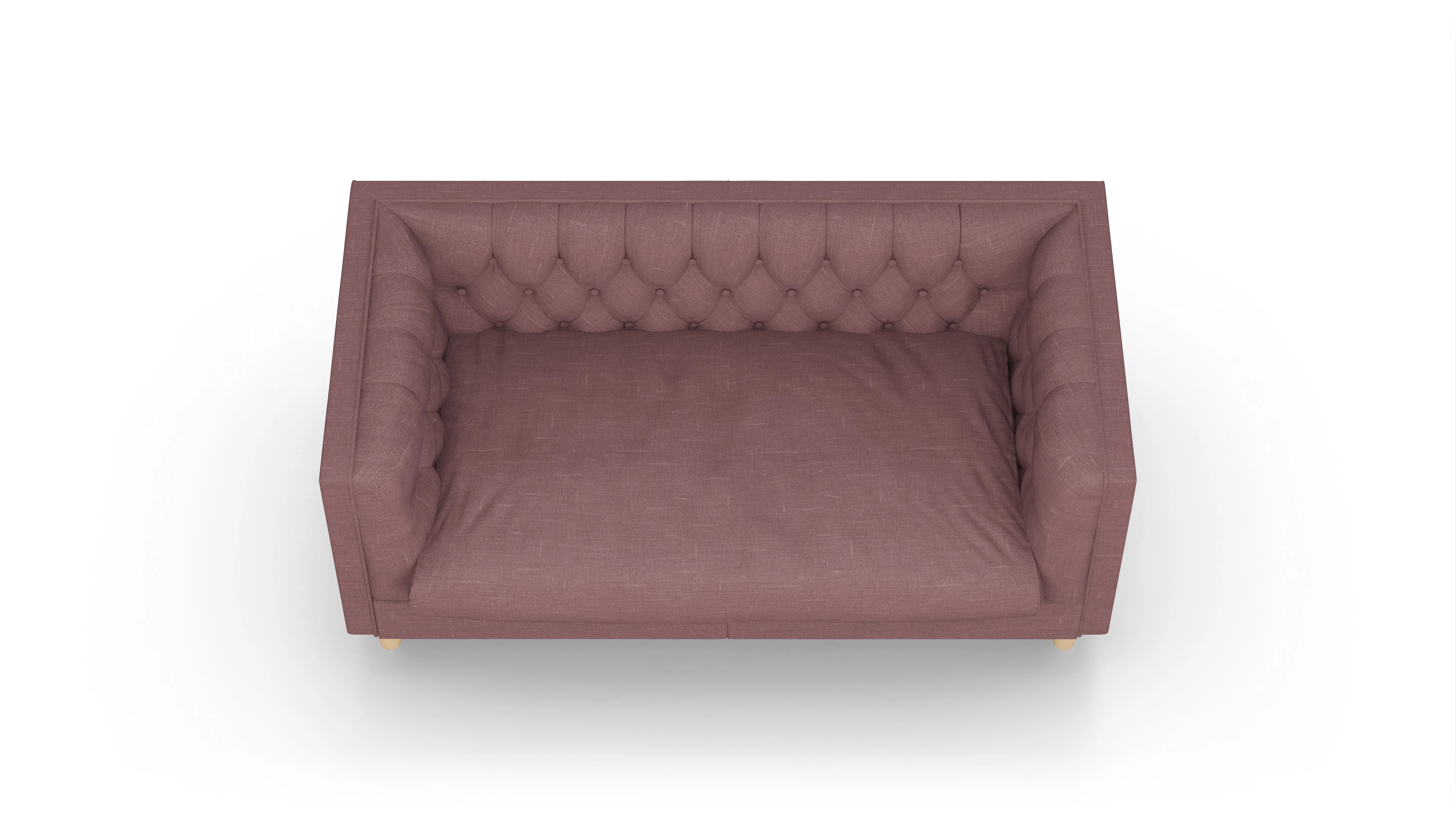 Ansicht des Produktes NewChester.01 2-Sitzer in Stoff rot