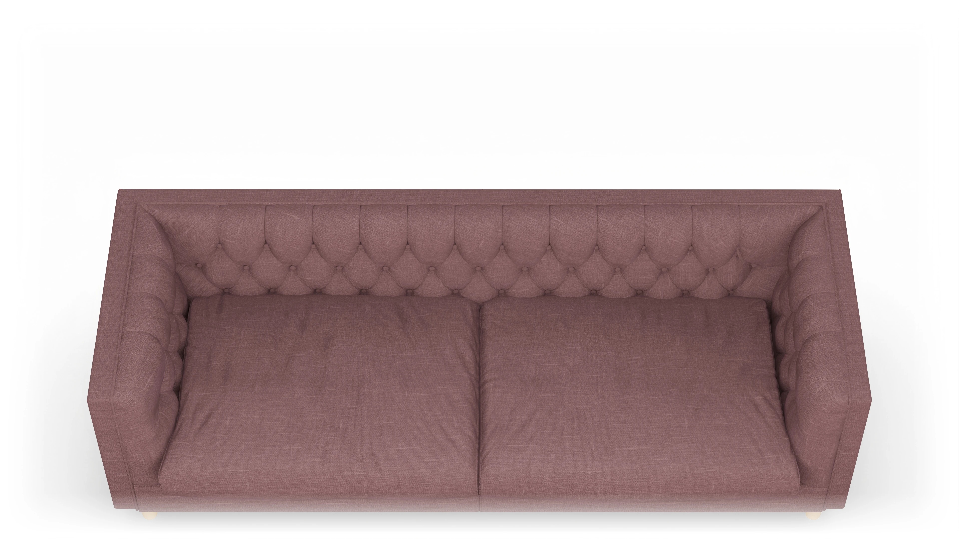 Ansicht des Produktes NewChester.01 3-Sitzer in Stoff rot