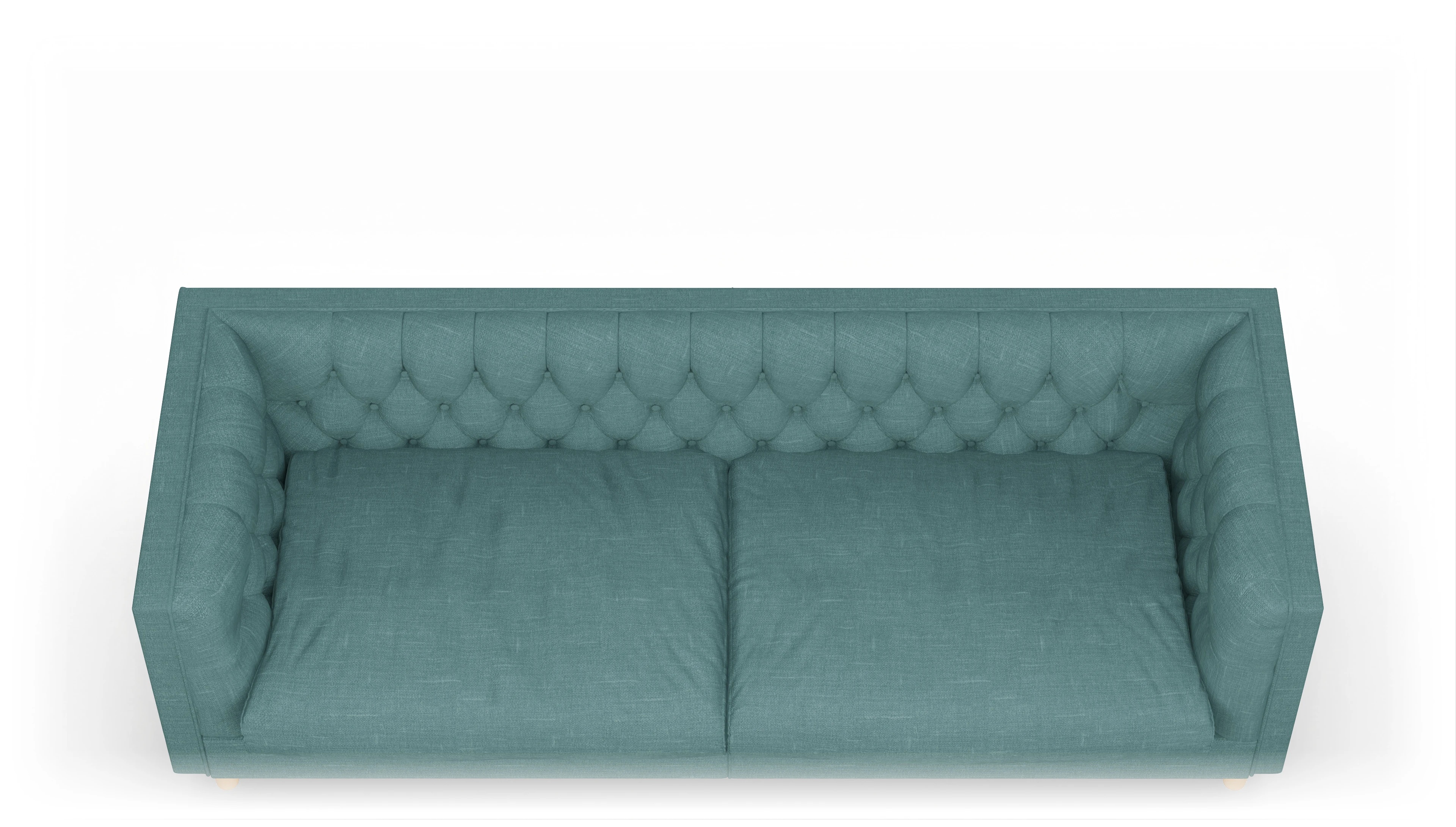 Ansicht des Produktes NewChester.01 3-Sitzer in Stoff grün