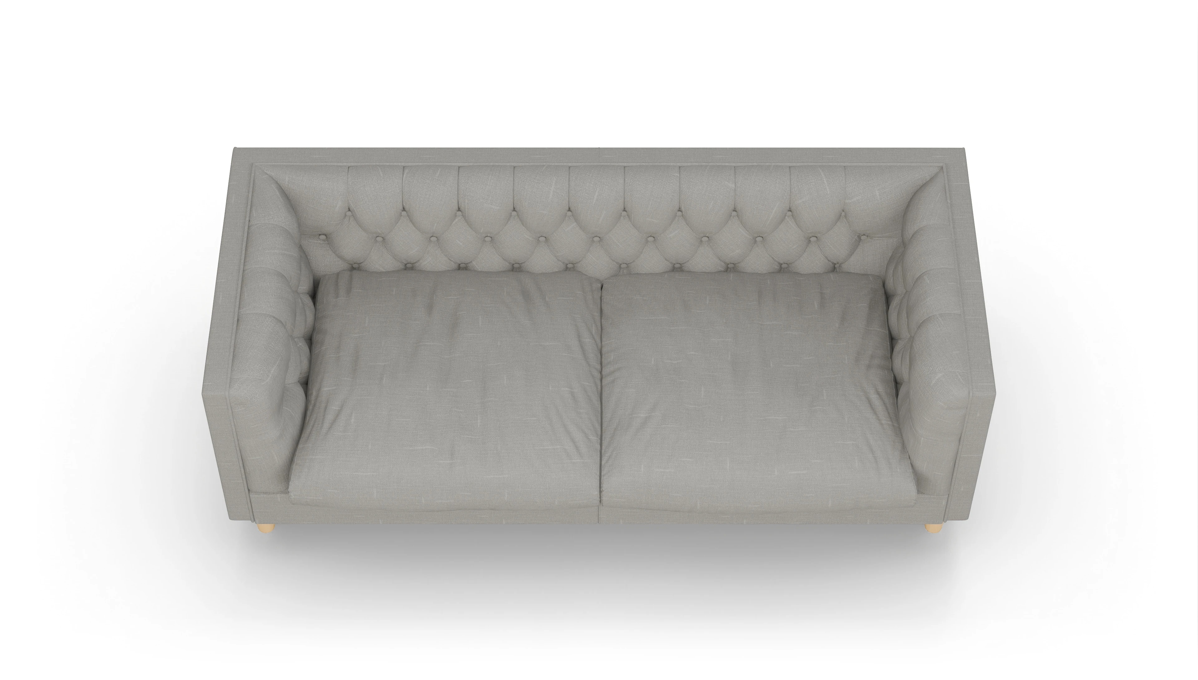 Ansicht des Produktes NewChester.01 2,5-Sitzer in Stoff grau