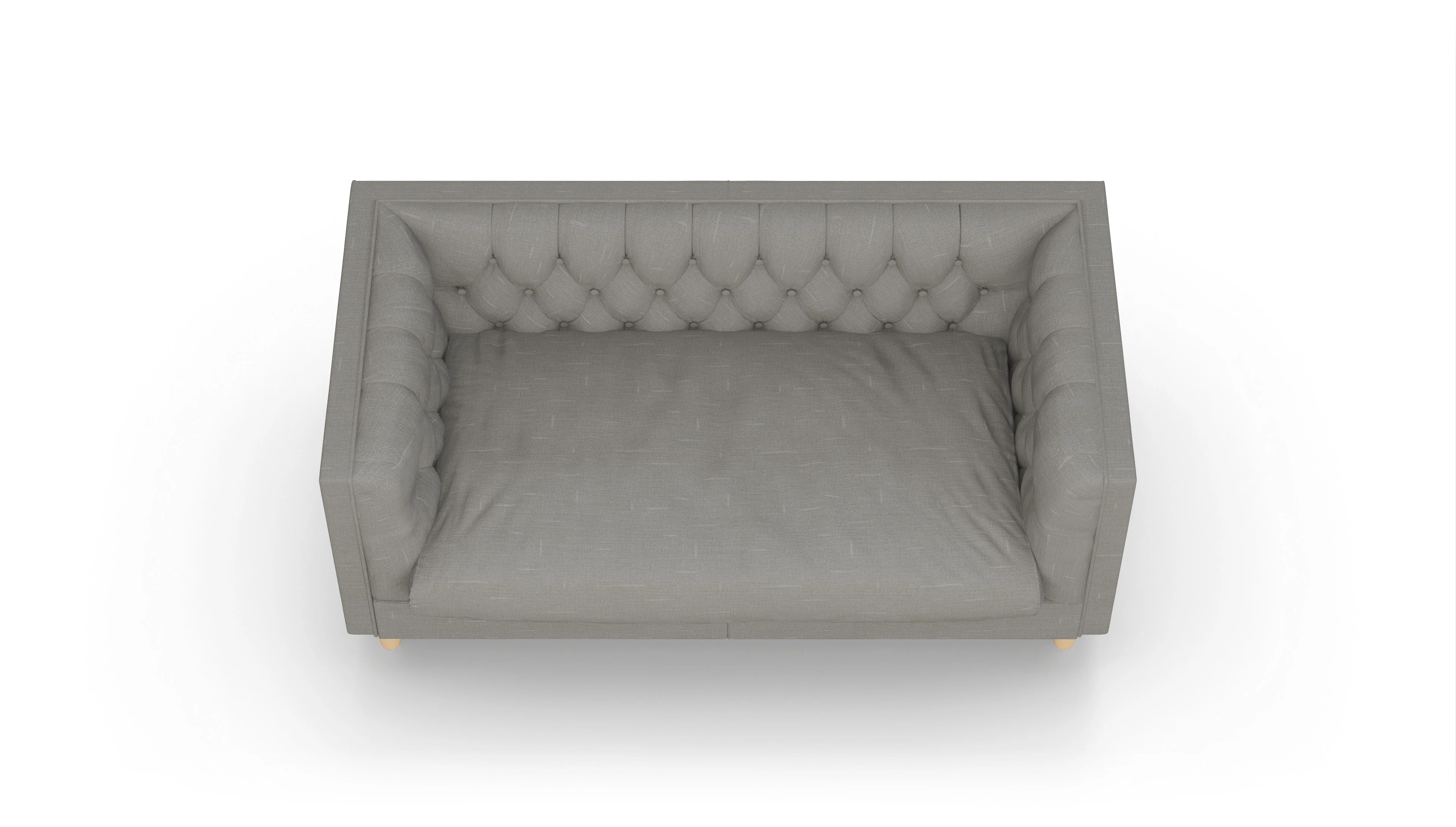 Ansicht des Produktes NewChester.01 2-Sitzer in Stoff grau