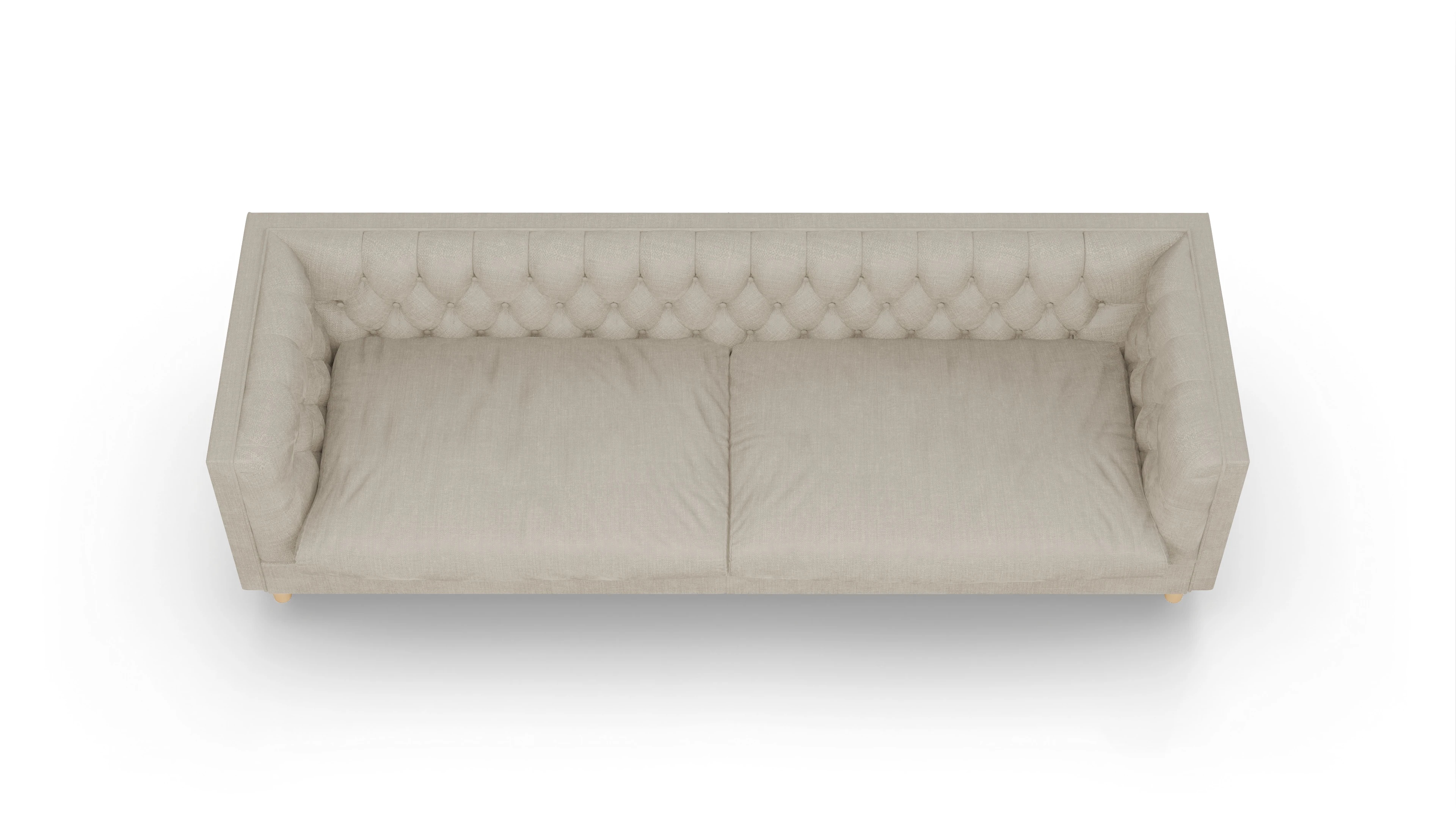 Ansicht des Produktes NewChester.01 3,5-Sitzer in Stoff beige
