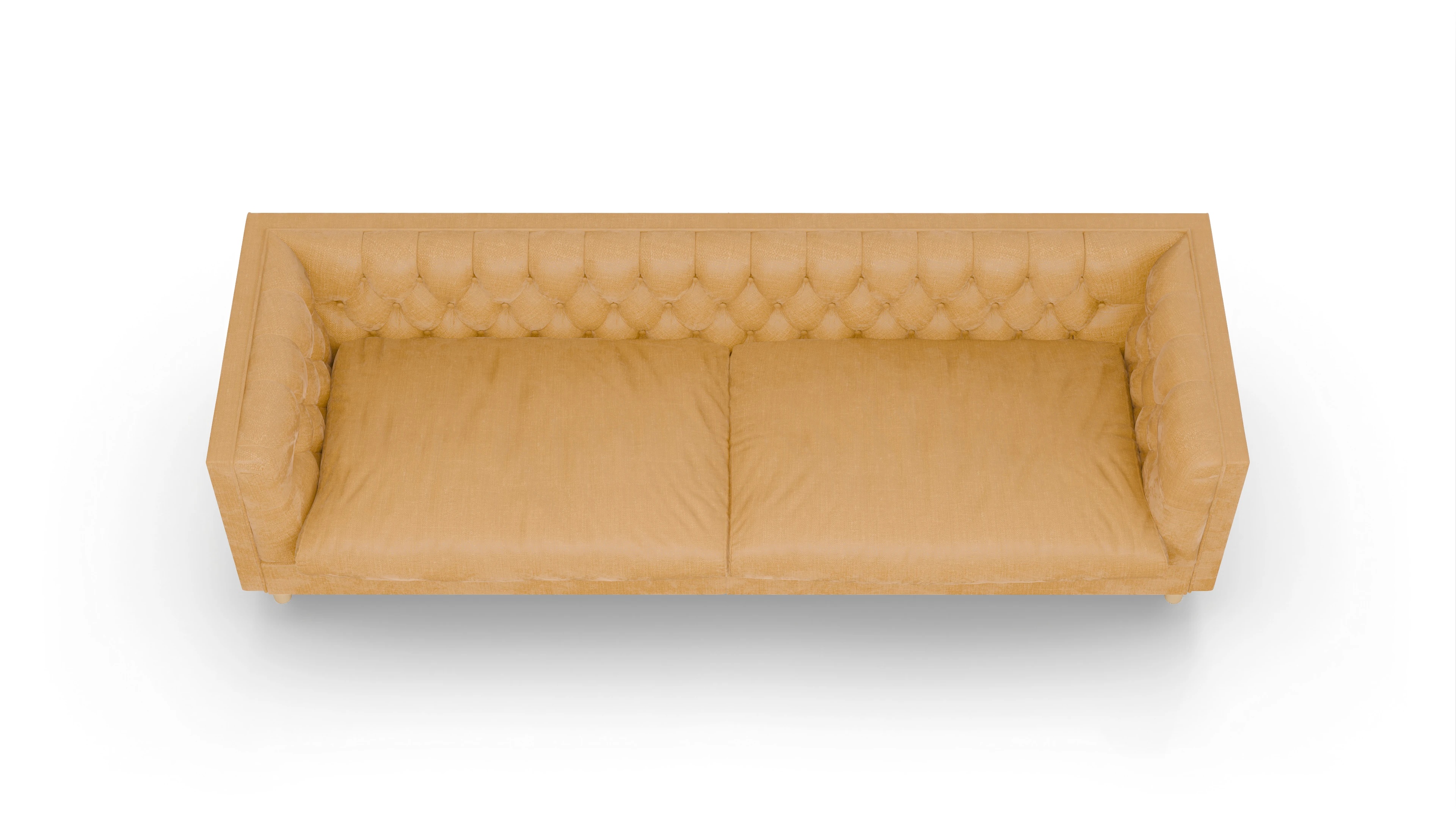 Ansicht des Produktes NewChester.01 3,5-Sitzer in Stoff gelb