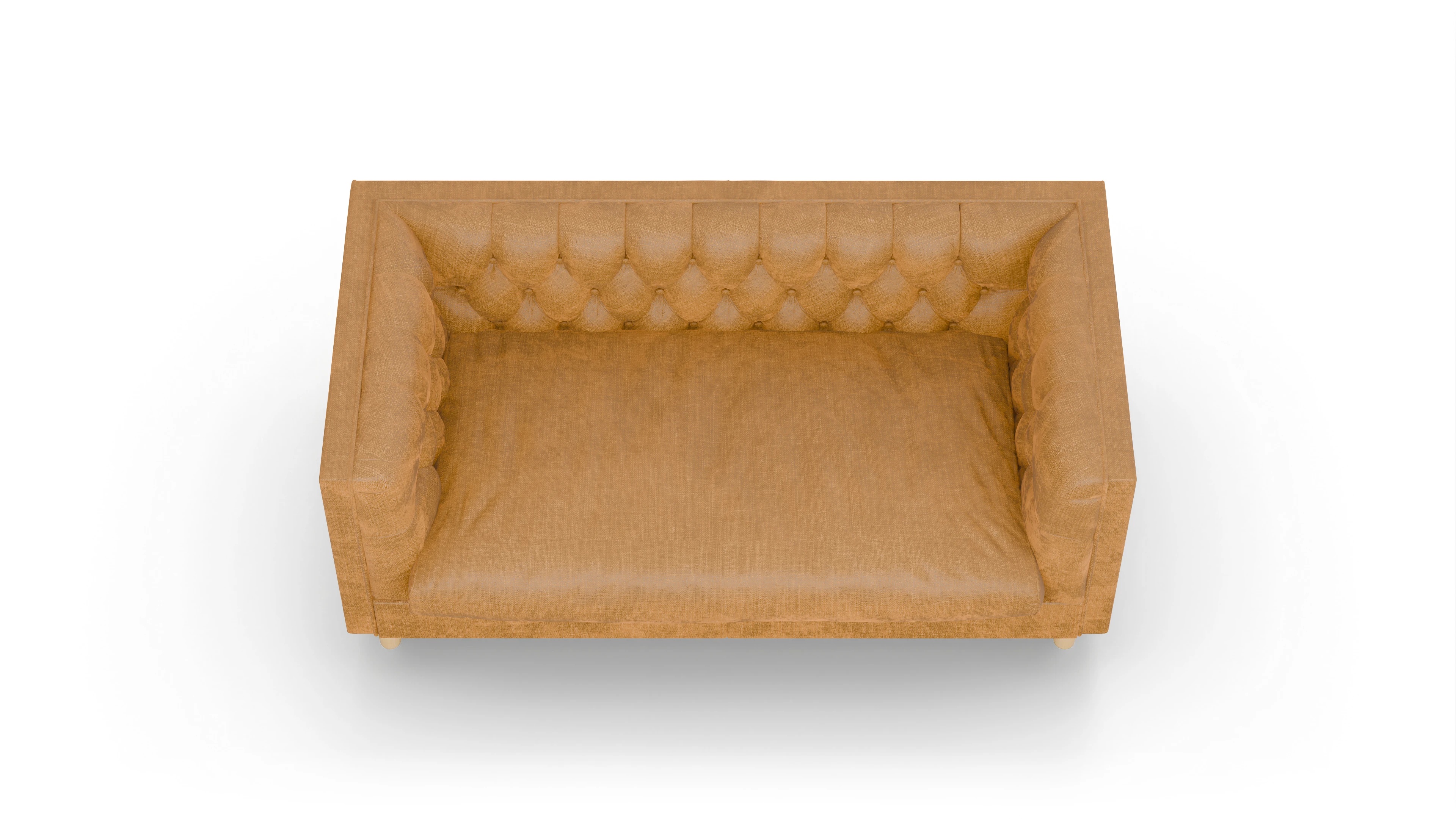 Ansicht des Produktes NewChester.01 2-Sitzer in Stoff braun