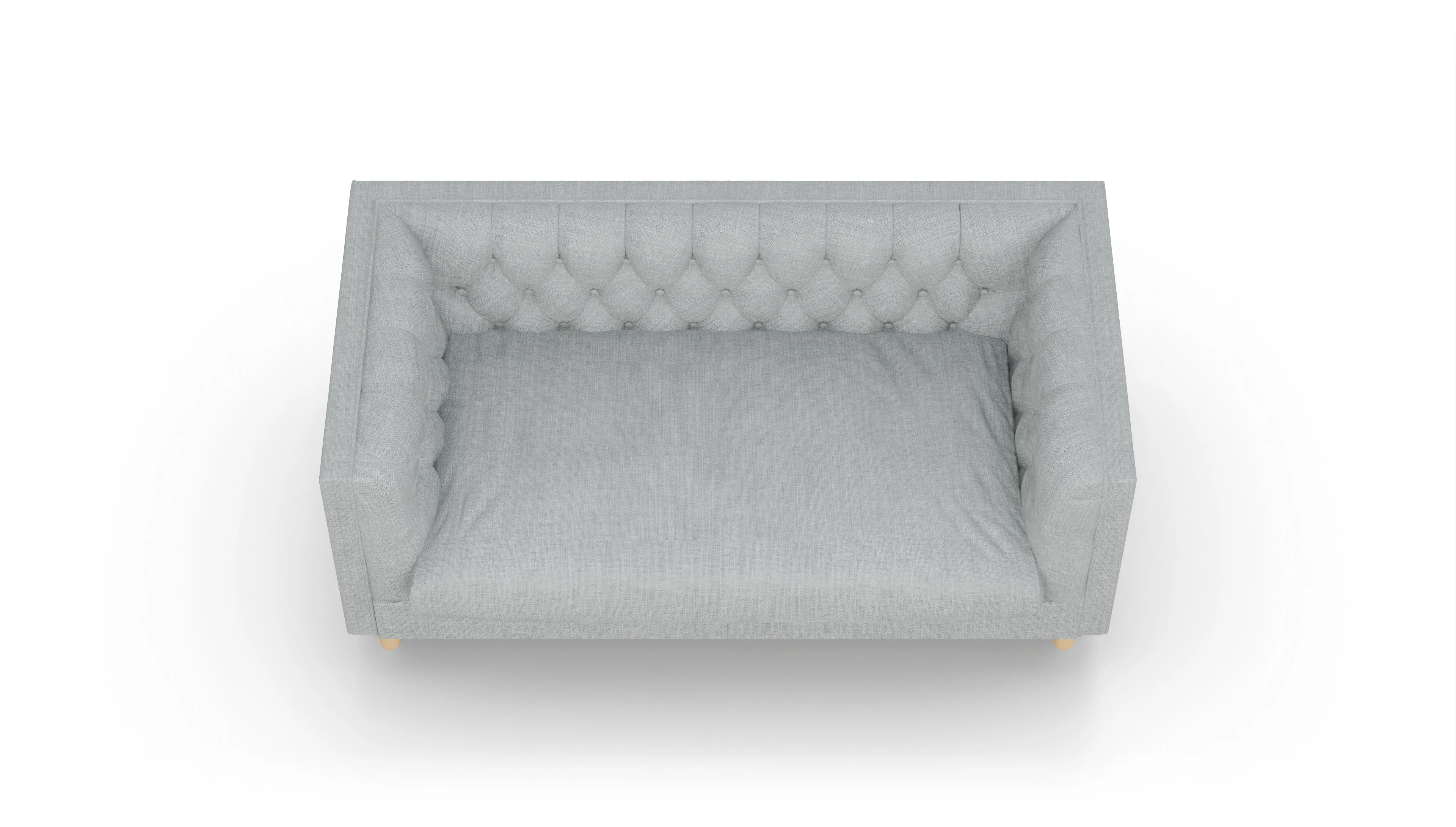 Ansicht des Produktes NewChester.01 2-Sitzer in Stoff grau