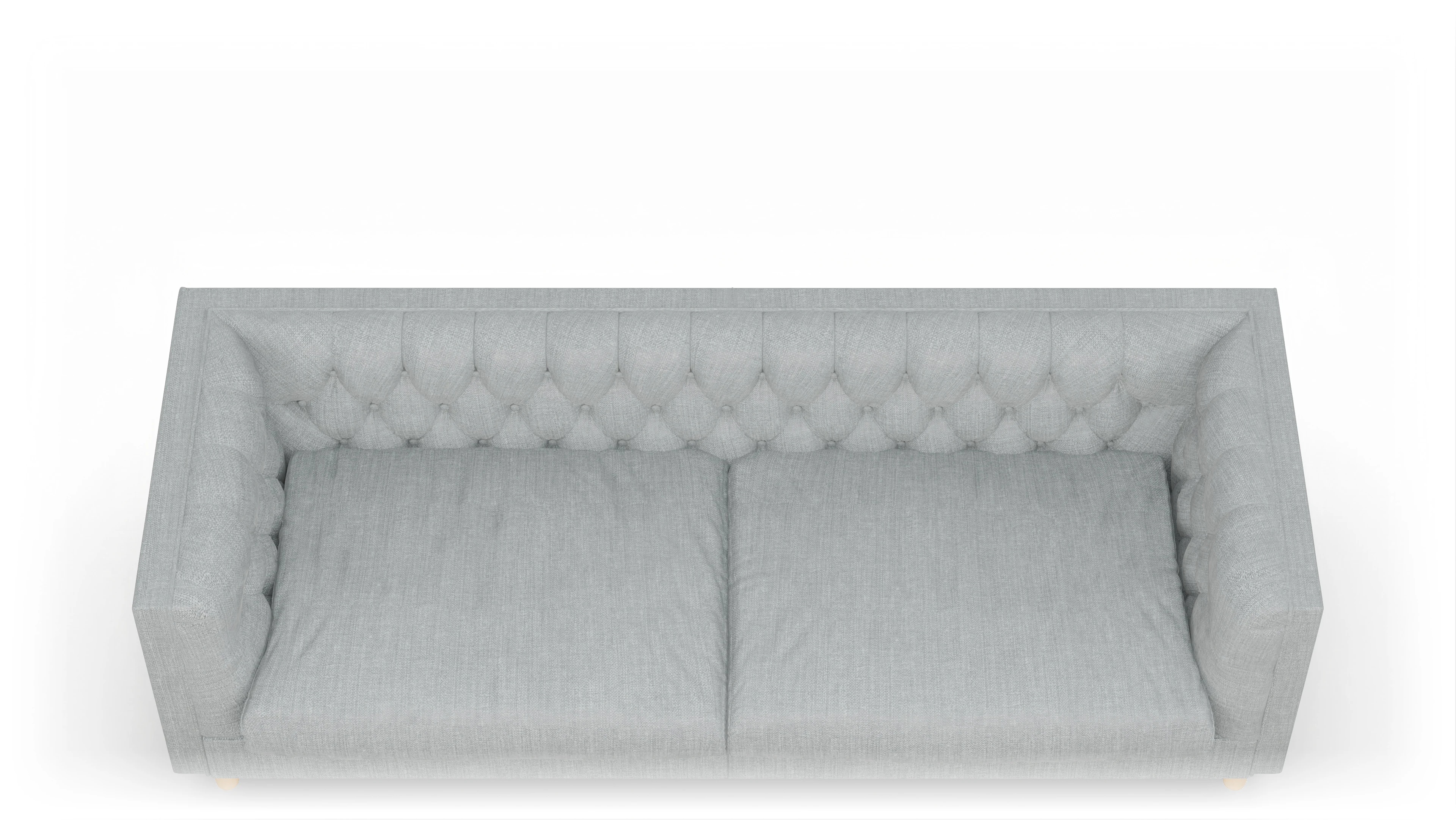 Ansicht des Produktes NewChester.01 3-Sitzer in Stoff grau