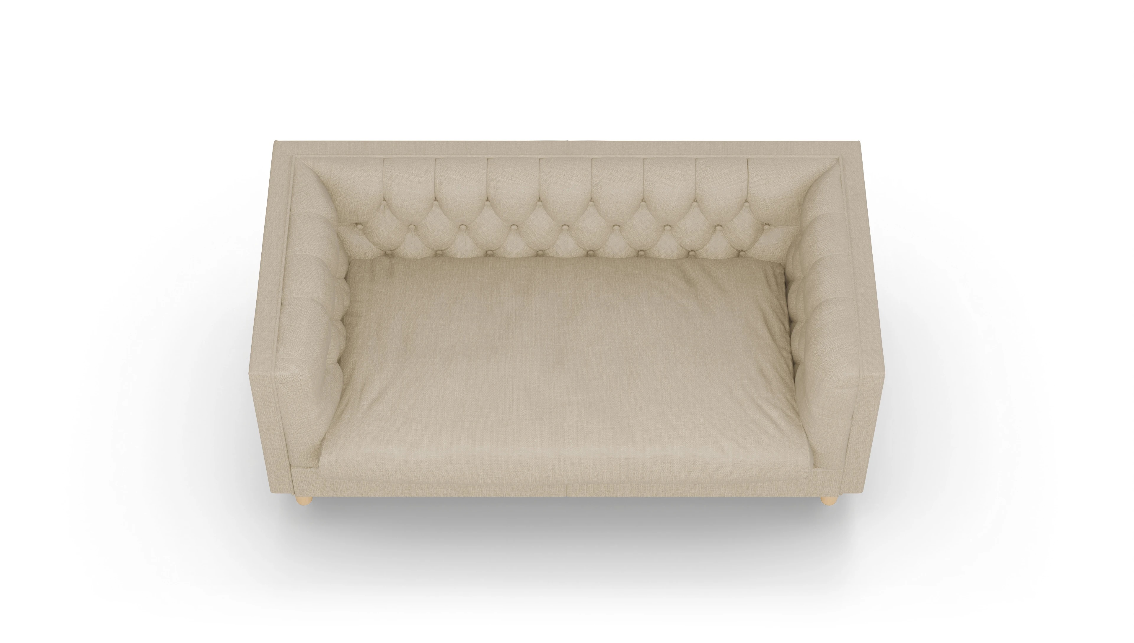 Ansicht des Produktes NewChester.01 2-Sitzer in Stoff beige