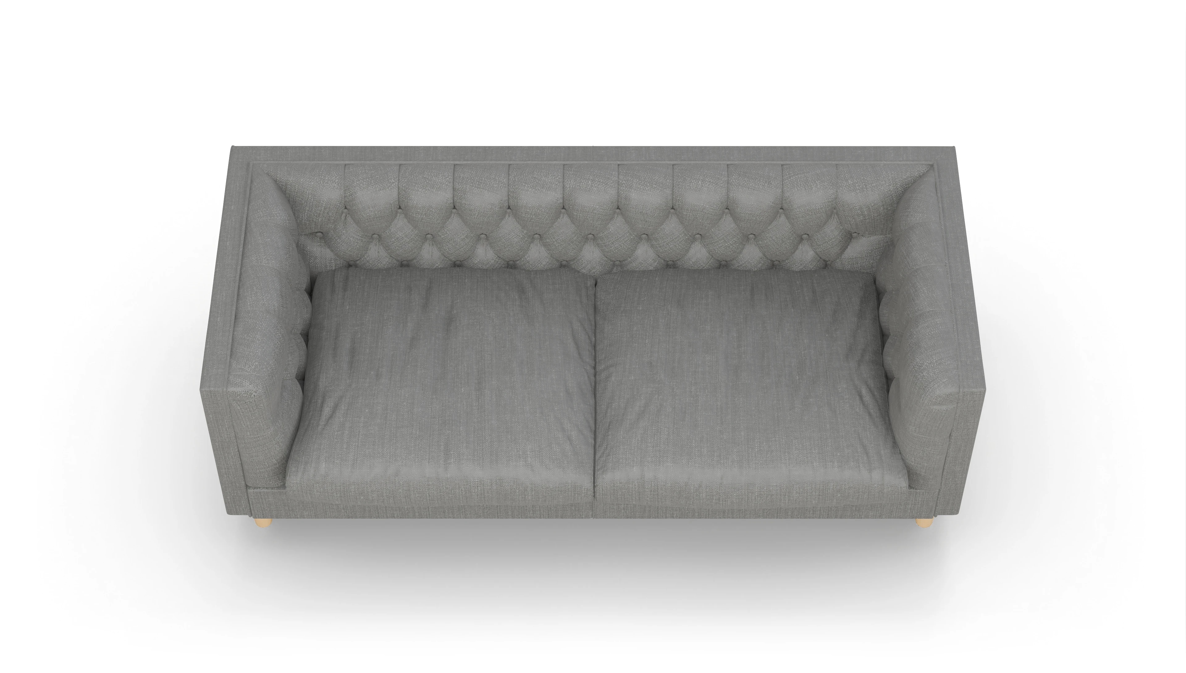 Ansicht des Produktes NewChester.01 2,5-Sitzer in Stoff grau