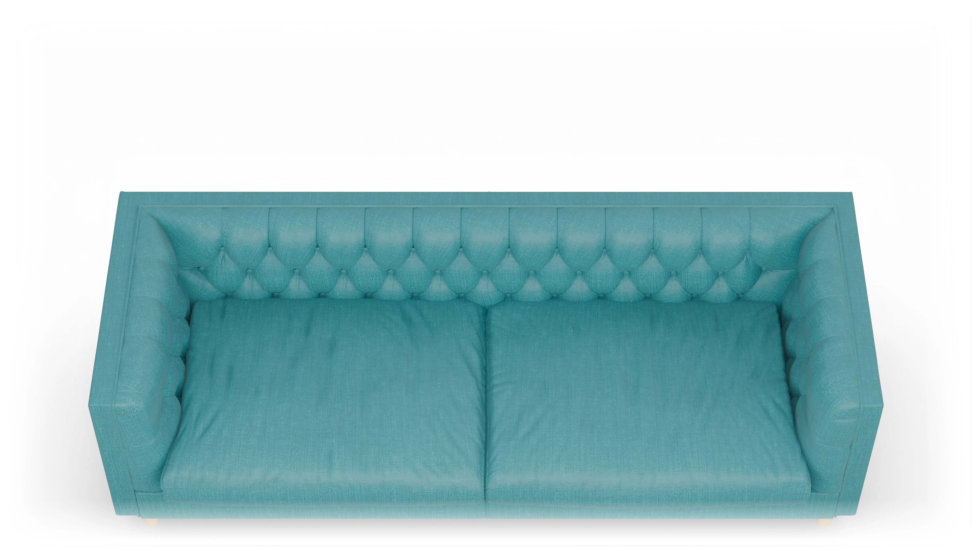 Ansicht des Produktes NewChester.01 3-Sitzer in Stoff blau