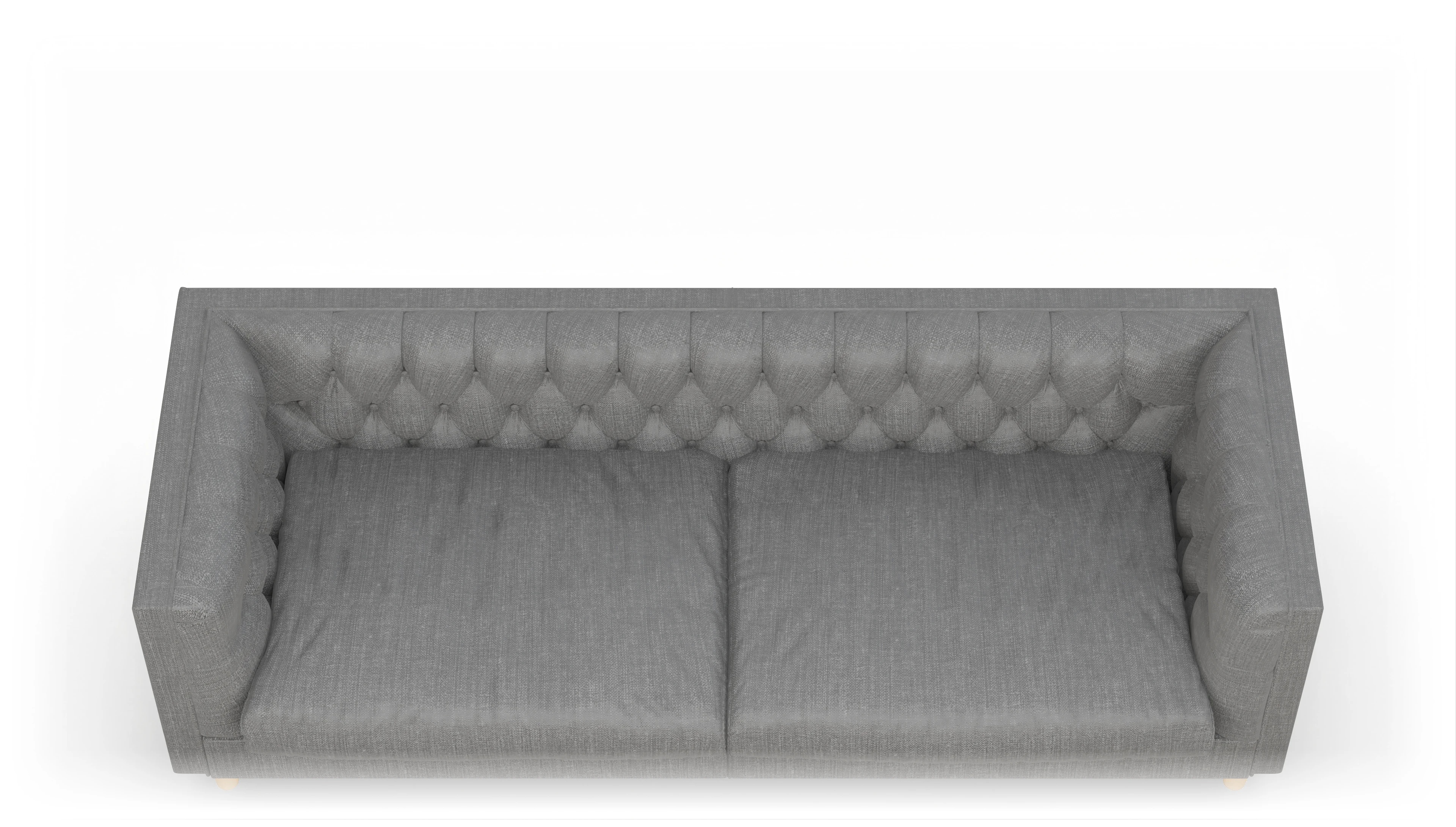 Ansicht des Produktes NewChester.01 3-Sitzer in Stoff grau