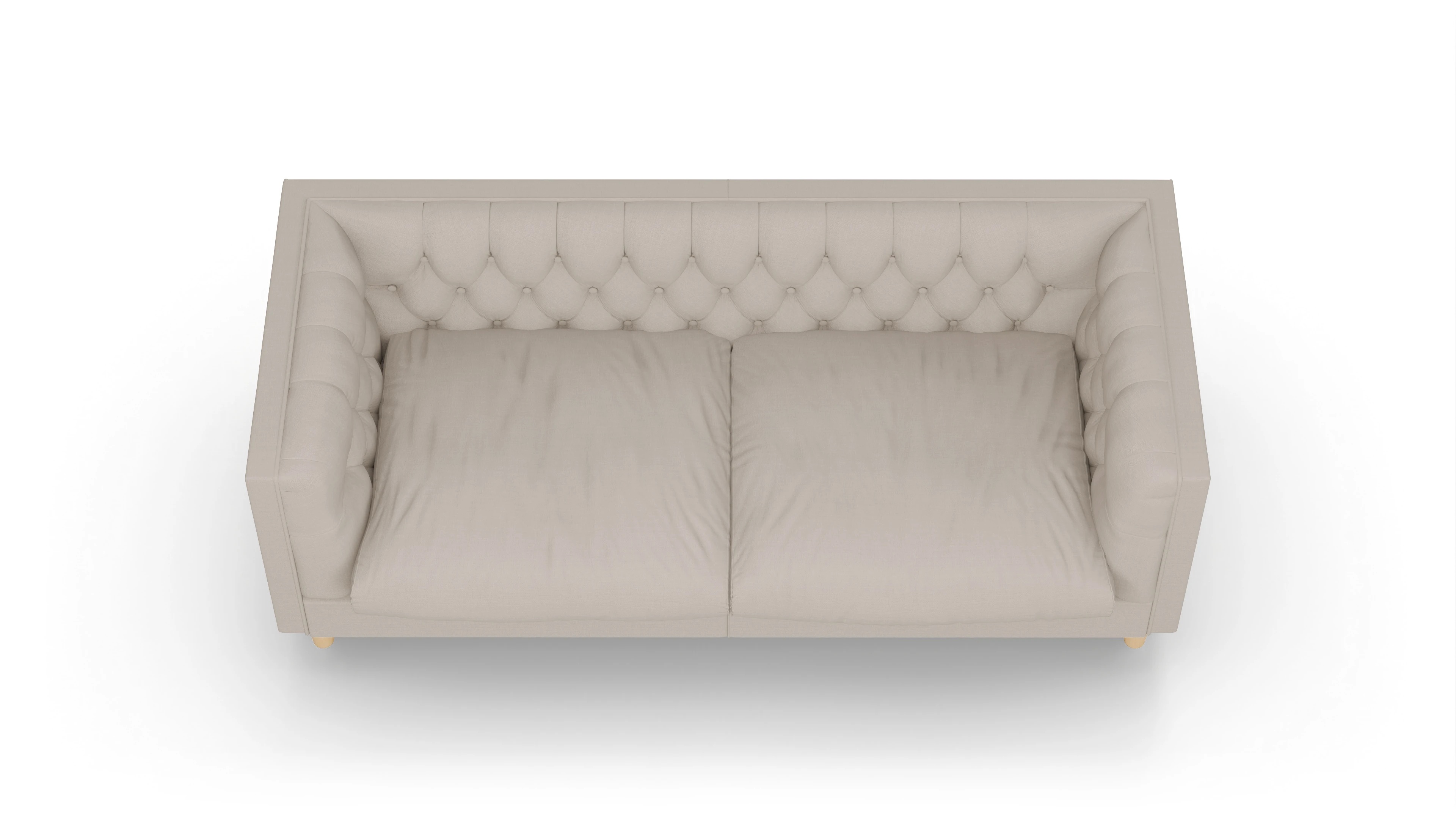 Ansicht des Produktes NewChester.01 2,5-Sitzer in Stoff beige
