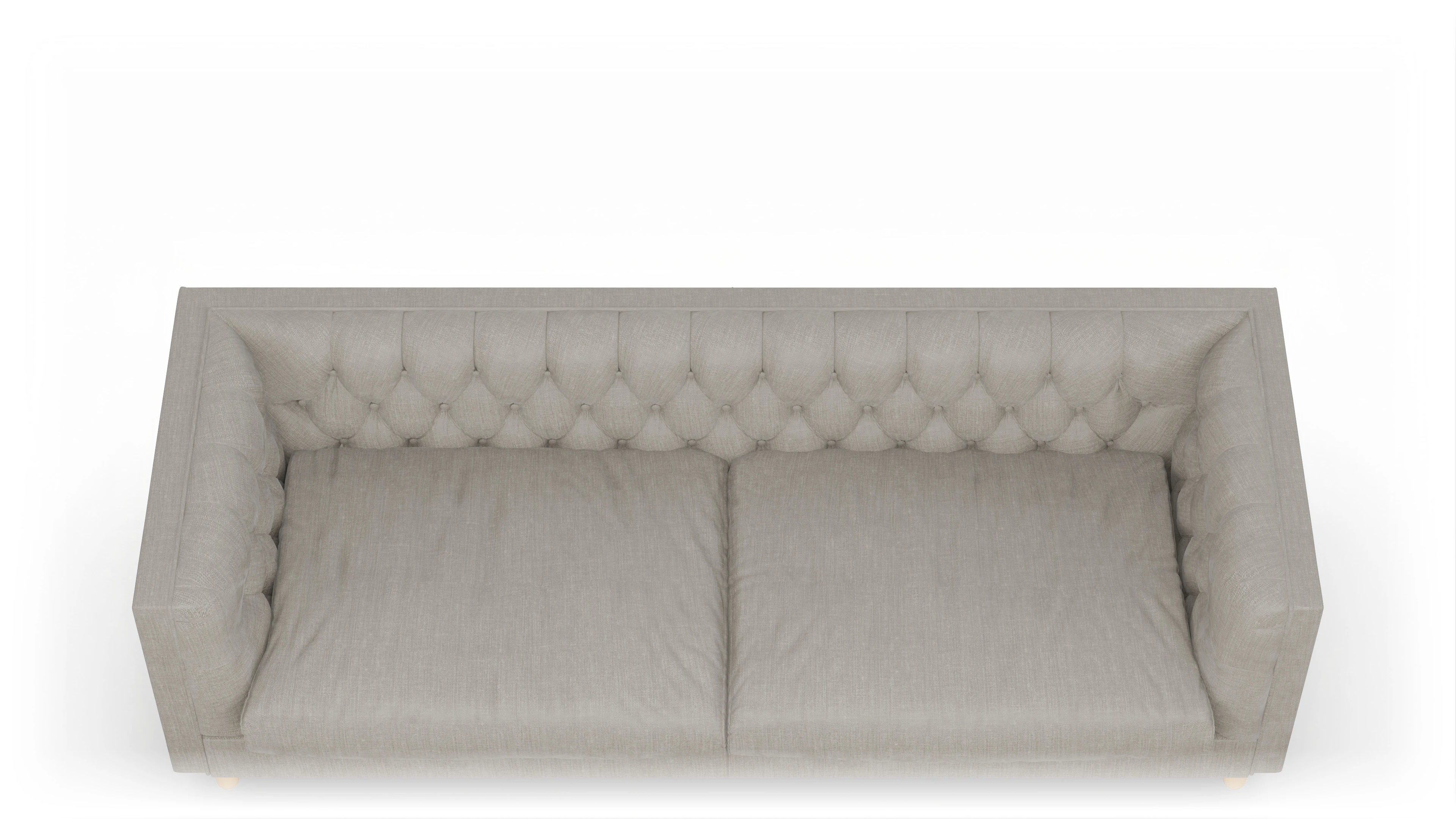 Ansicht des Produktes NewChester.01 3-Sitzer in Stoff grau