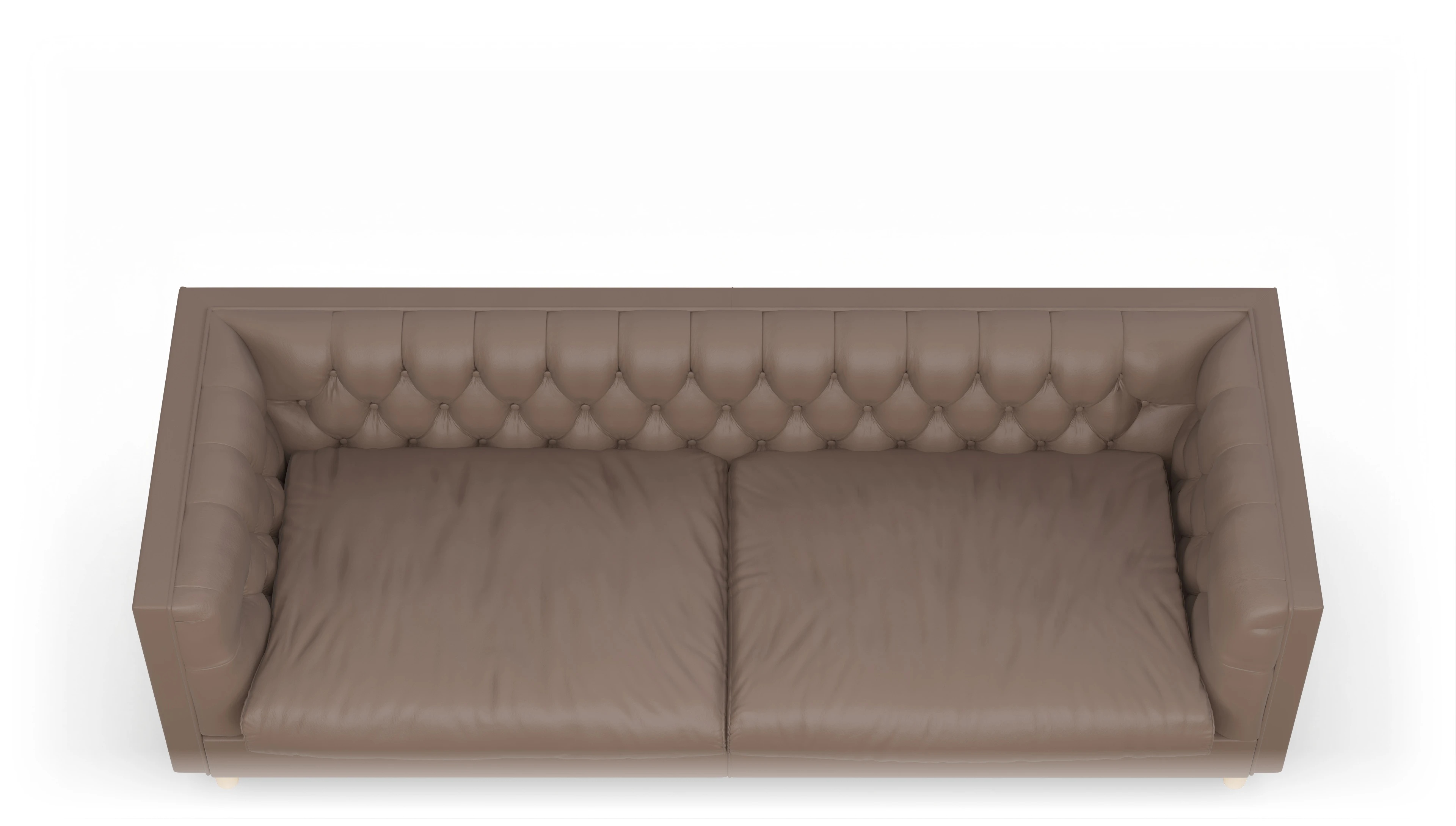 Ansicht des Produktes NewChester.01 3-Sitzer in Leder braun